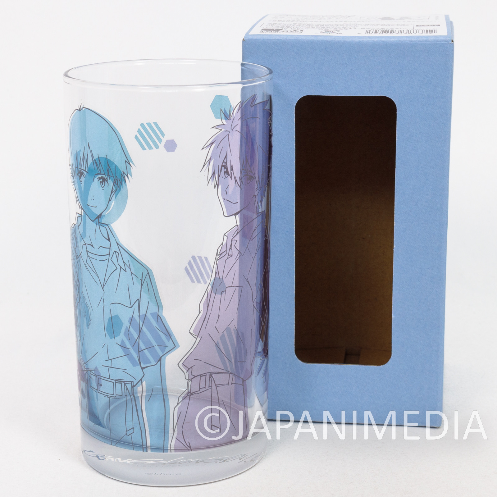 Shin Evangelion Glass Shinji Ikari Kaworu Nagisa JAPAN ANIME