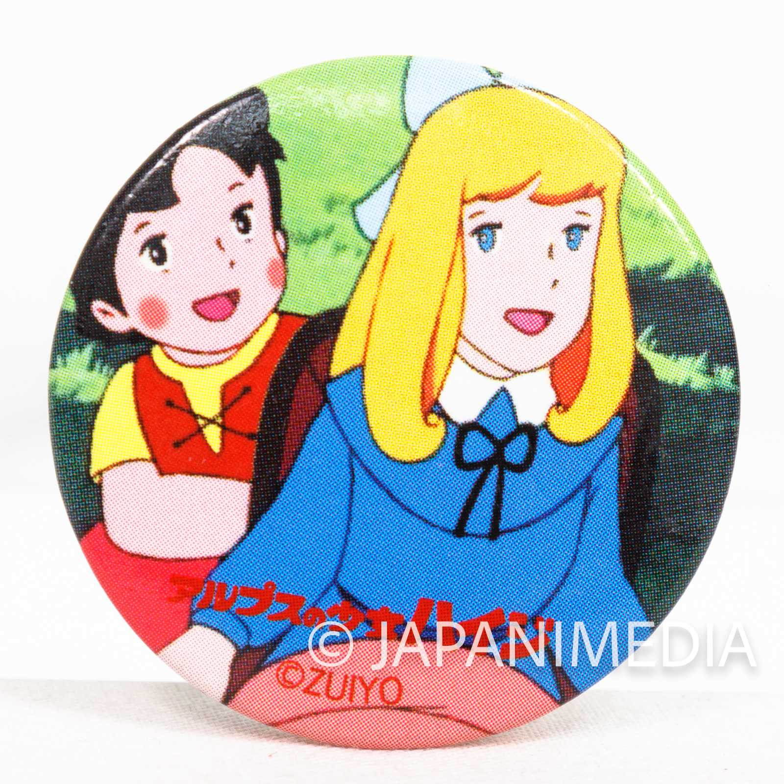 Heidi Girl of the Alps Heidi Can Badge Badge Pins 4pc Set Japanimedia Store