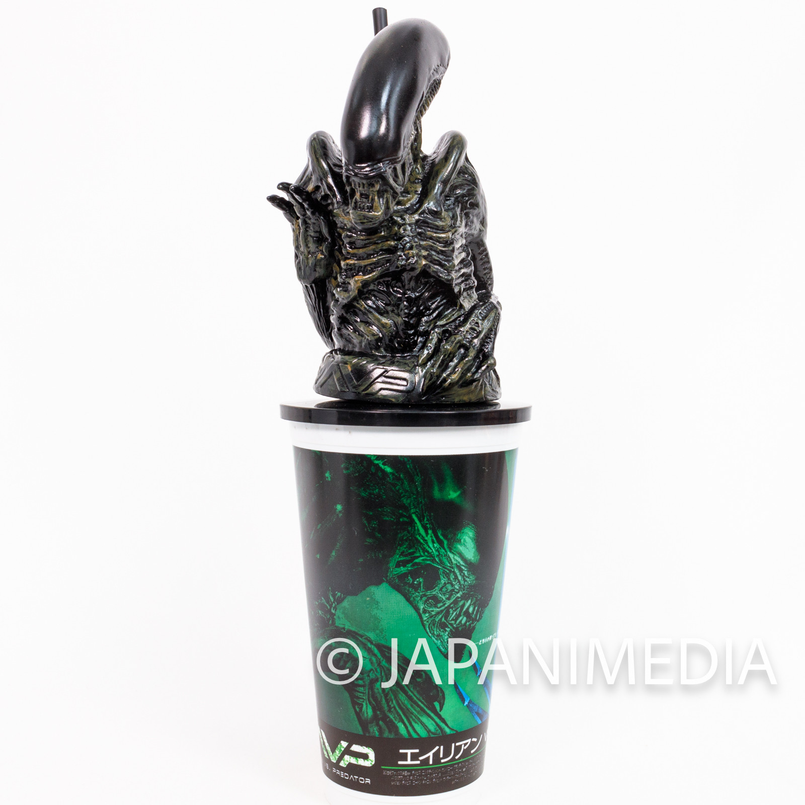 Retro RARE! AVP ALIEN vs. Predator Figure Drink Cup Alien ver.