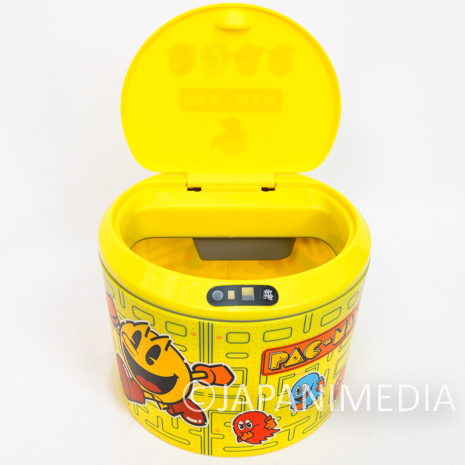 Pac-Man Sensor-Operated Plastic Trash Bin / PAC-LAND NAMCO FAMICOM