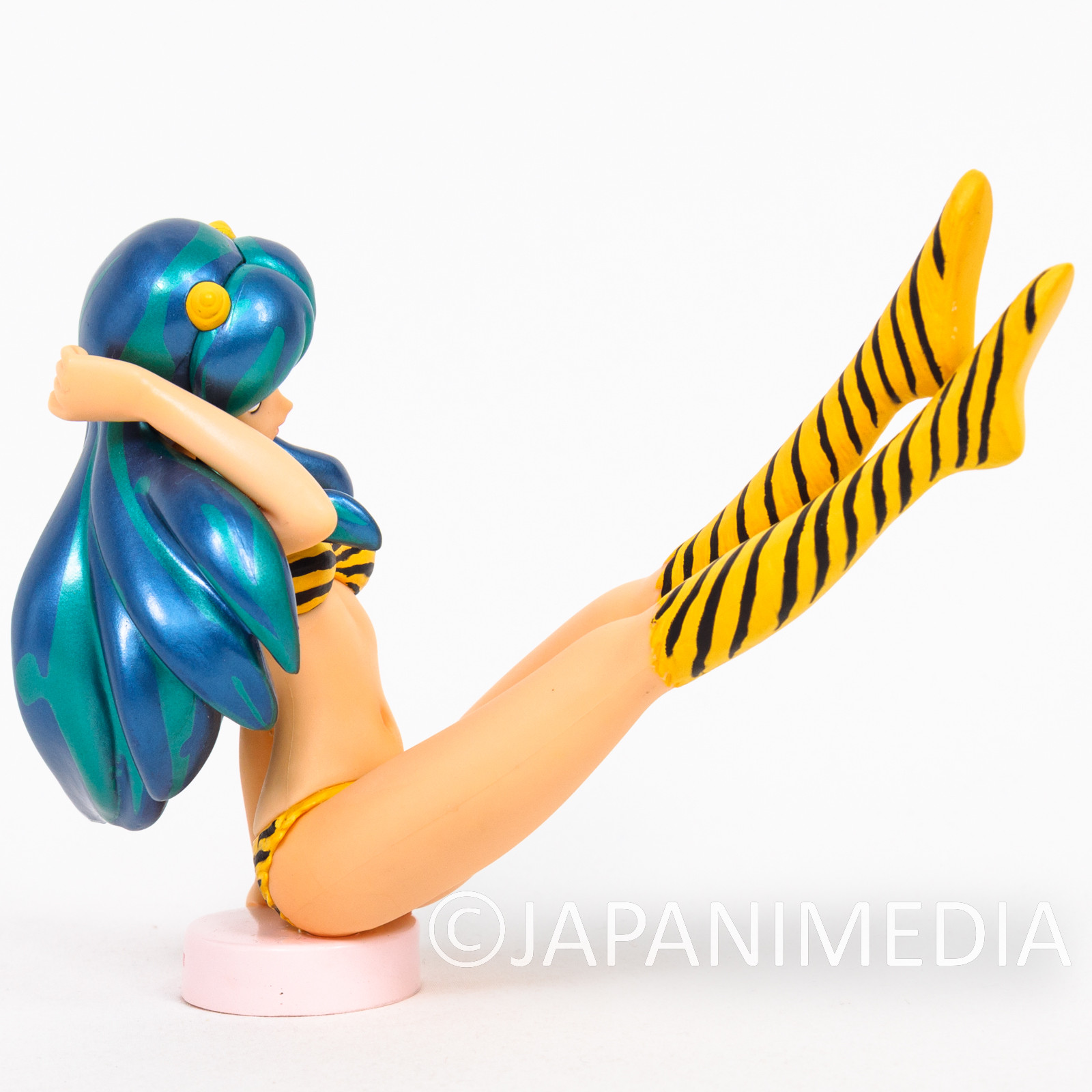 Urusei Yatsura Lum Bottle on Figure Green Hair Ver. Kaiyodo NOBOX