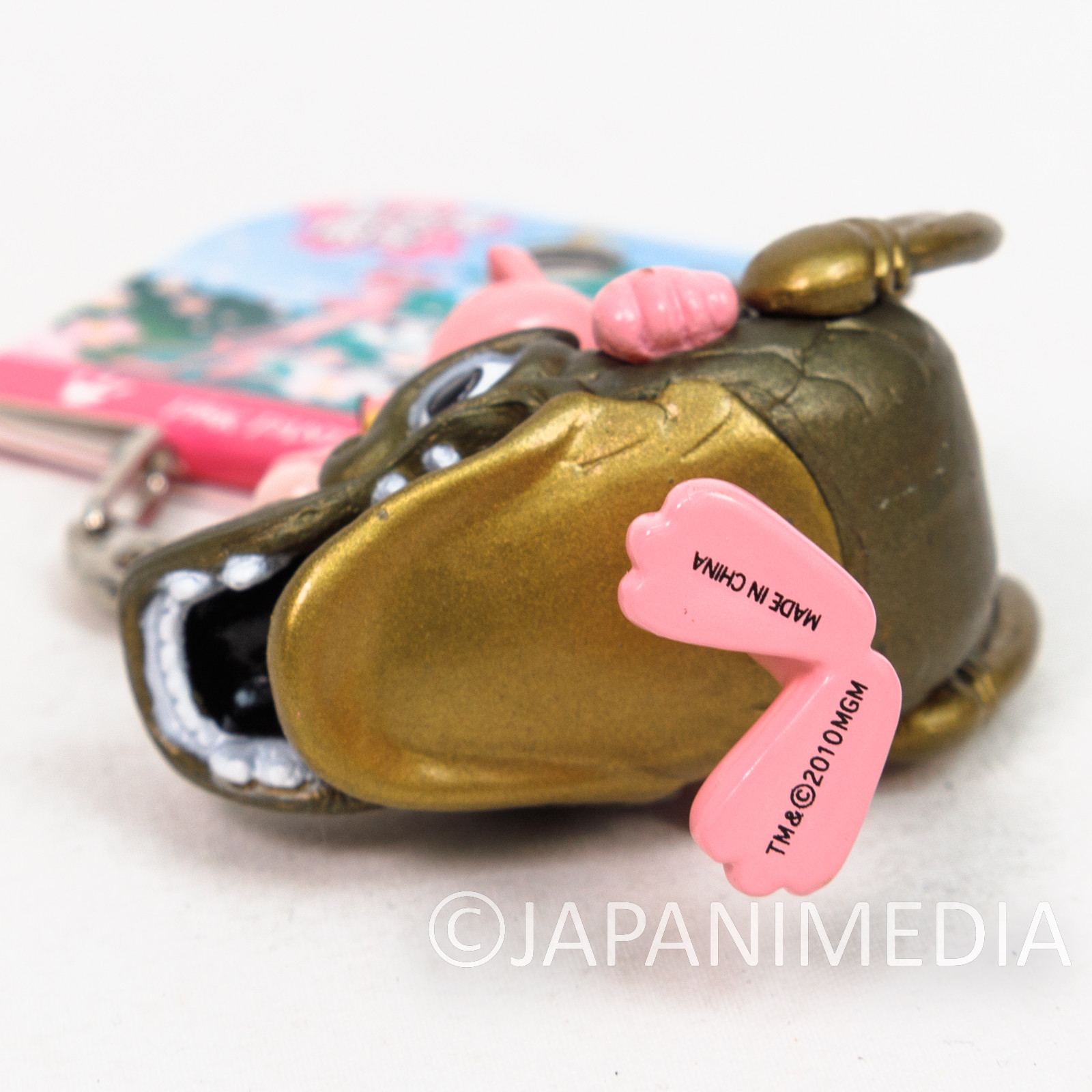 Pink Panther w/Shachihoko Figure Keychain JAPAN NAGOYA