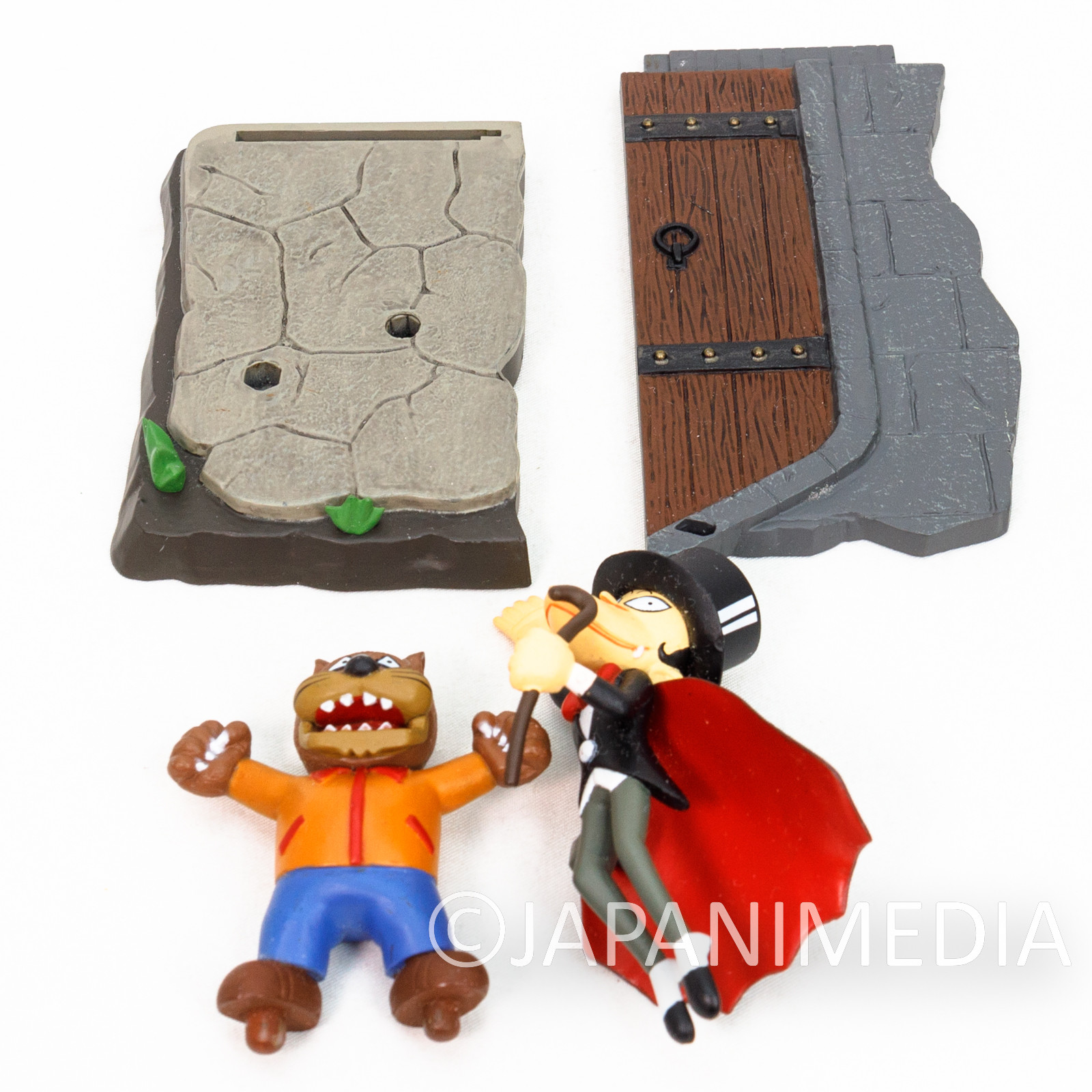 The Monster Kid Diorama Figure [ Dracula / Wolfman ] Fujiko Fujio Furuta JAPAN