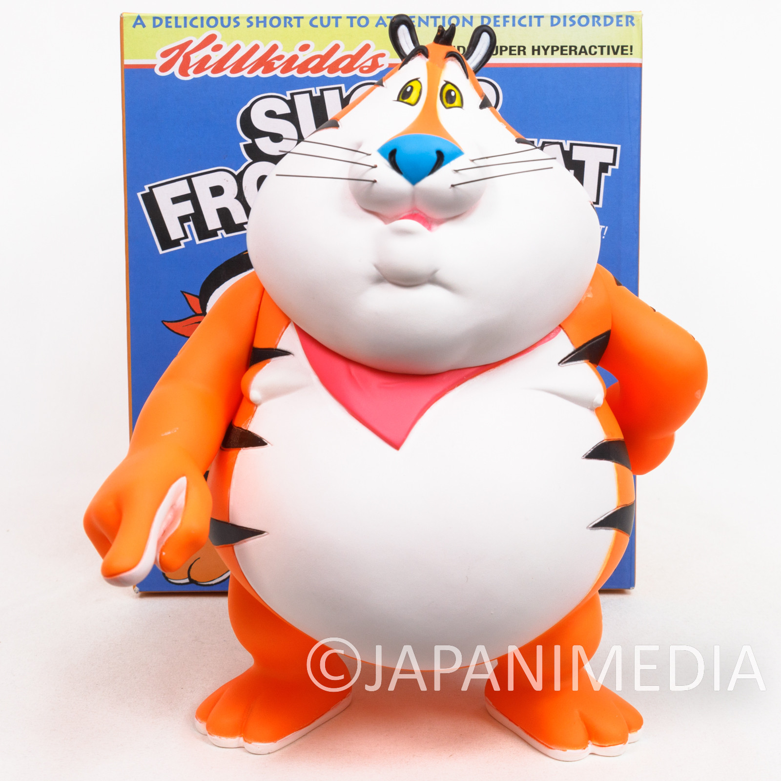 FAT TONY PoPaganda Tiger Soft Vinyl Figure Cereal Killer Series RON ENGLISH