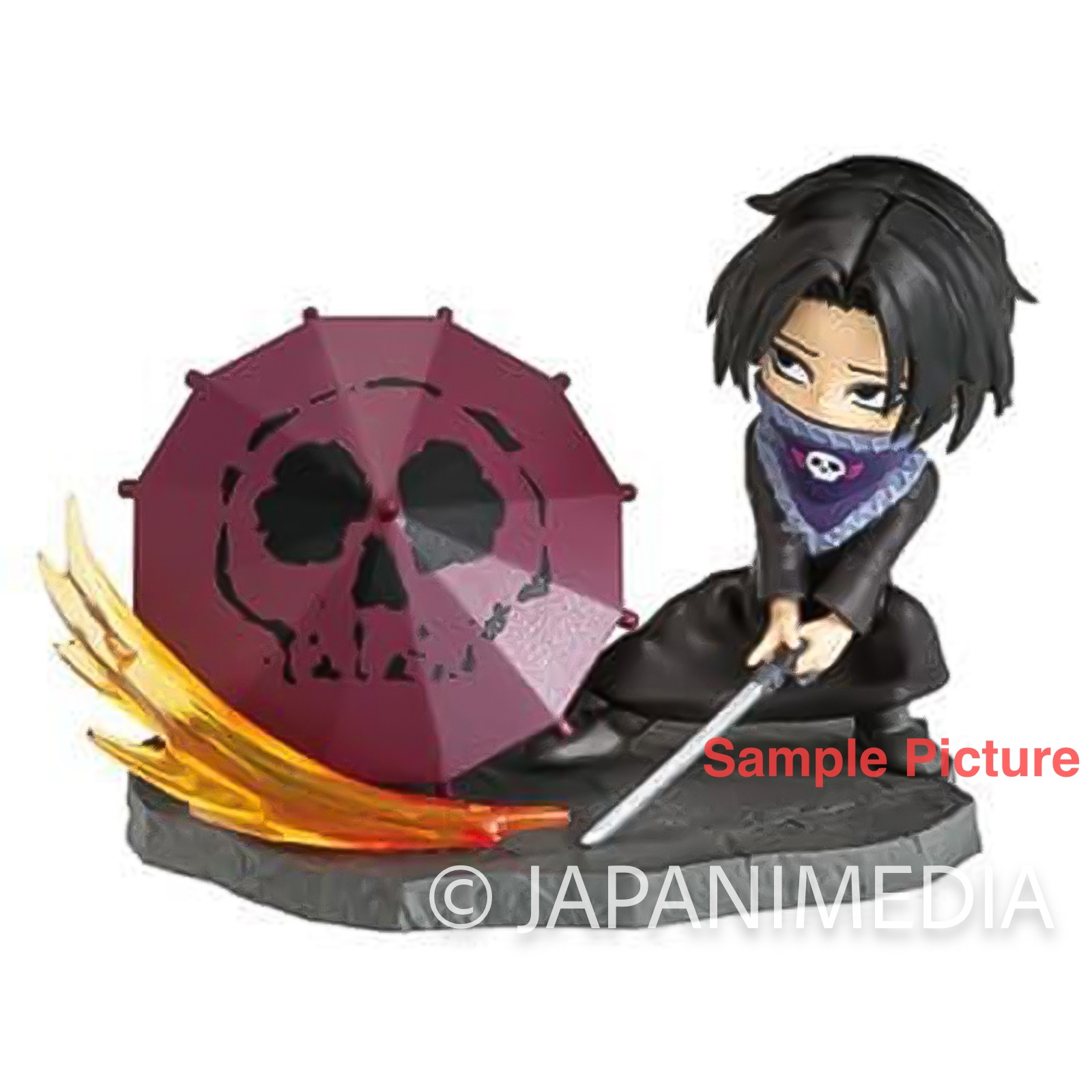 HUNTER x HUNTER DesQ Desktop Figure Feitan Portor Card Stand / Re-ment