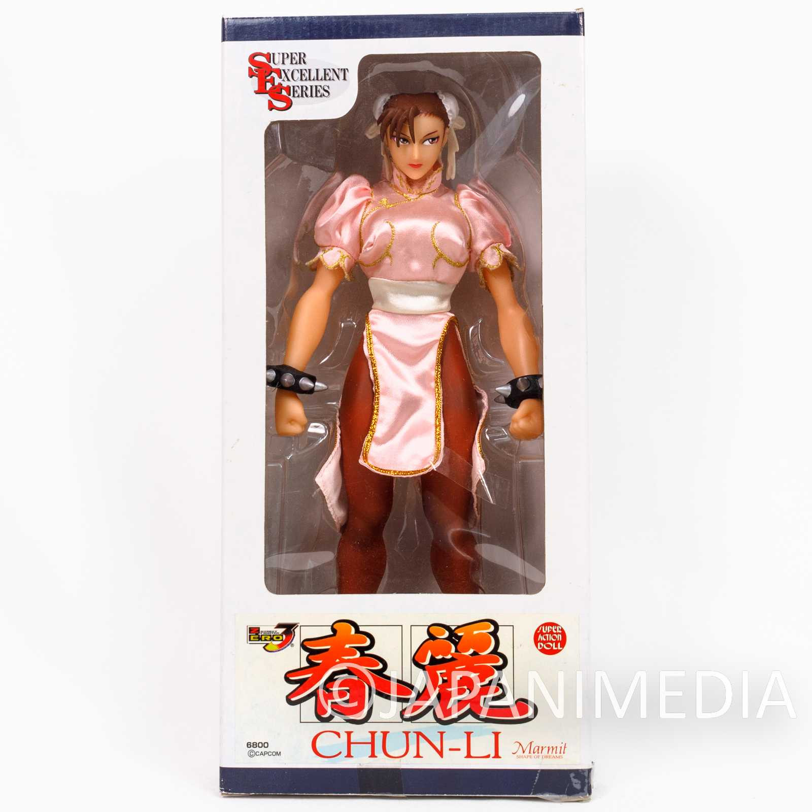Street Fighter Chun-Li Pink Figure Super Excellent Series Marmit Capcom JAPAN Japanimedia Store