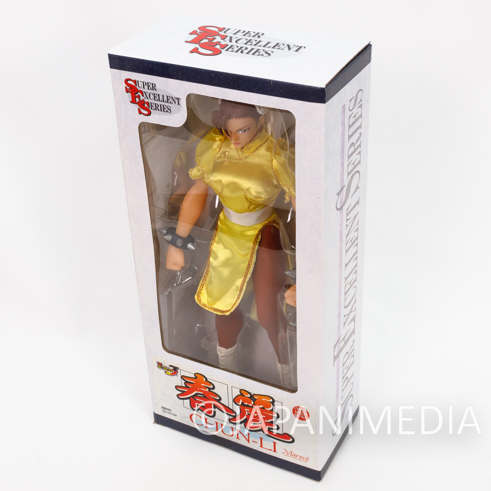 Street Fighter Chun-Li Yellow Figure Super Excellent Series Marmit Capcom JAPAN