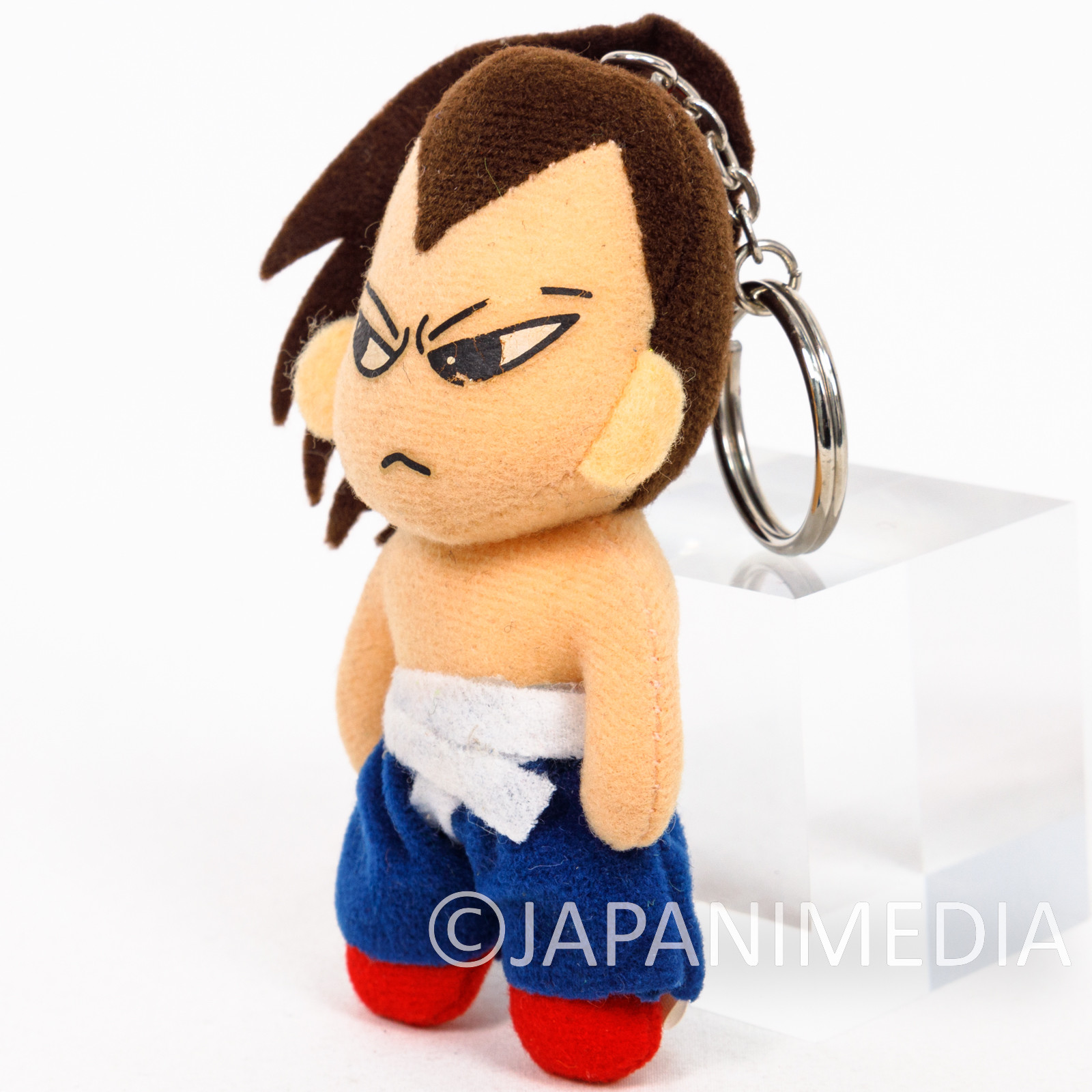 Retro RARE! Samurai Shodown Genjuro Kibagami Plush Doll Keychain NEOGEO SPIRITS