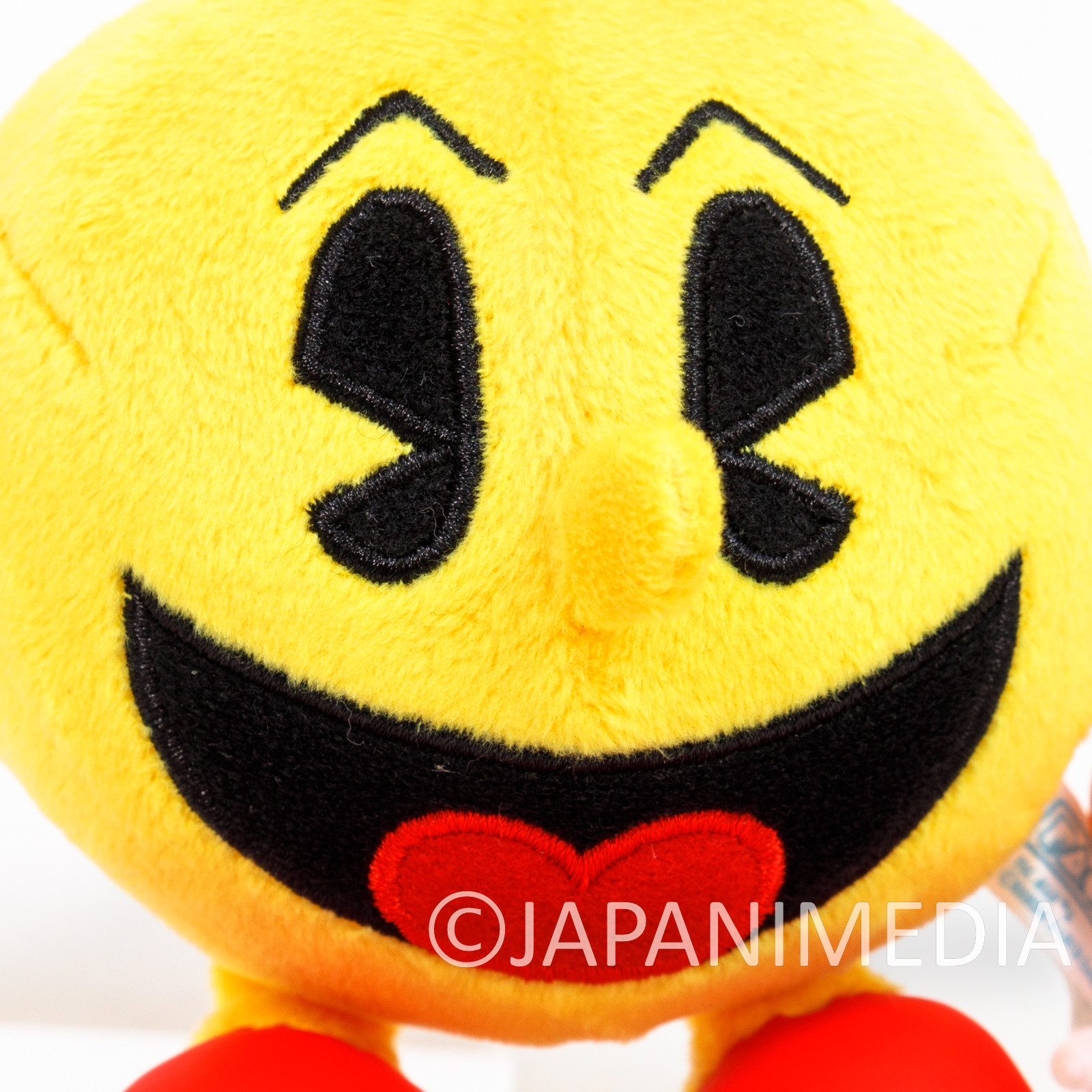 Pac-Man 6" Plush Doll Ballchain / PAC-LAND NAMCO FAMICOM