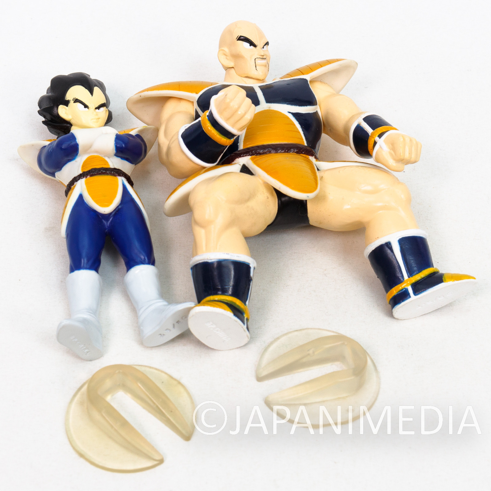 Dragon Ball Z Vegeta & Nappa Saiyan Collectible Sofubi Figure 5 Banpresto