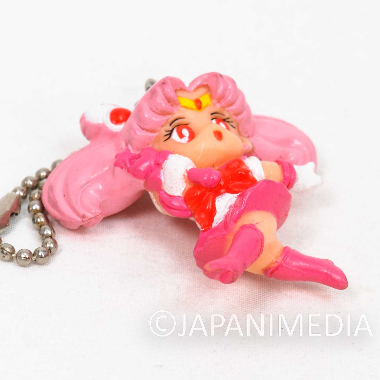 Retro RARE Sailor Moon Sailor Chibi Moon (Chibiusa) Figure Ballchain JAPAN ANIME MANGA 2 Japanimedia Store