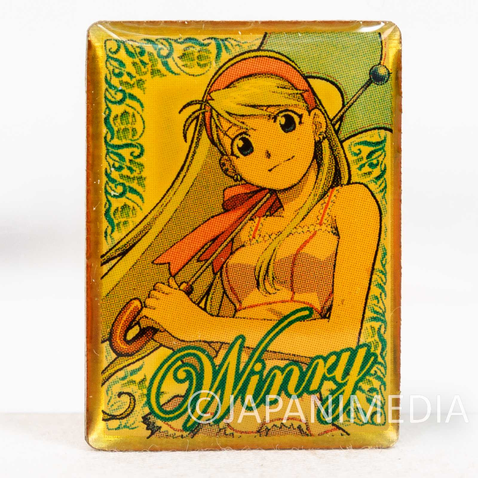 Fullmetal Alchemist Small Metal Pins 4pc Set / Edward Winry Roy Riza Japanimedia Store 3