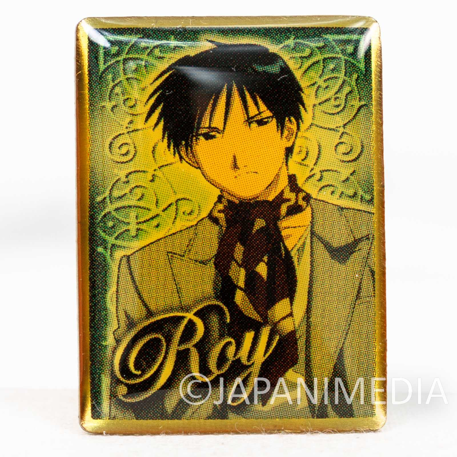 Fullmetal Alchemist Small Metal Pins 4pc Set / Edward Winry Roy Riza Japanimedia Store 4
