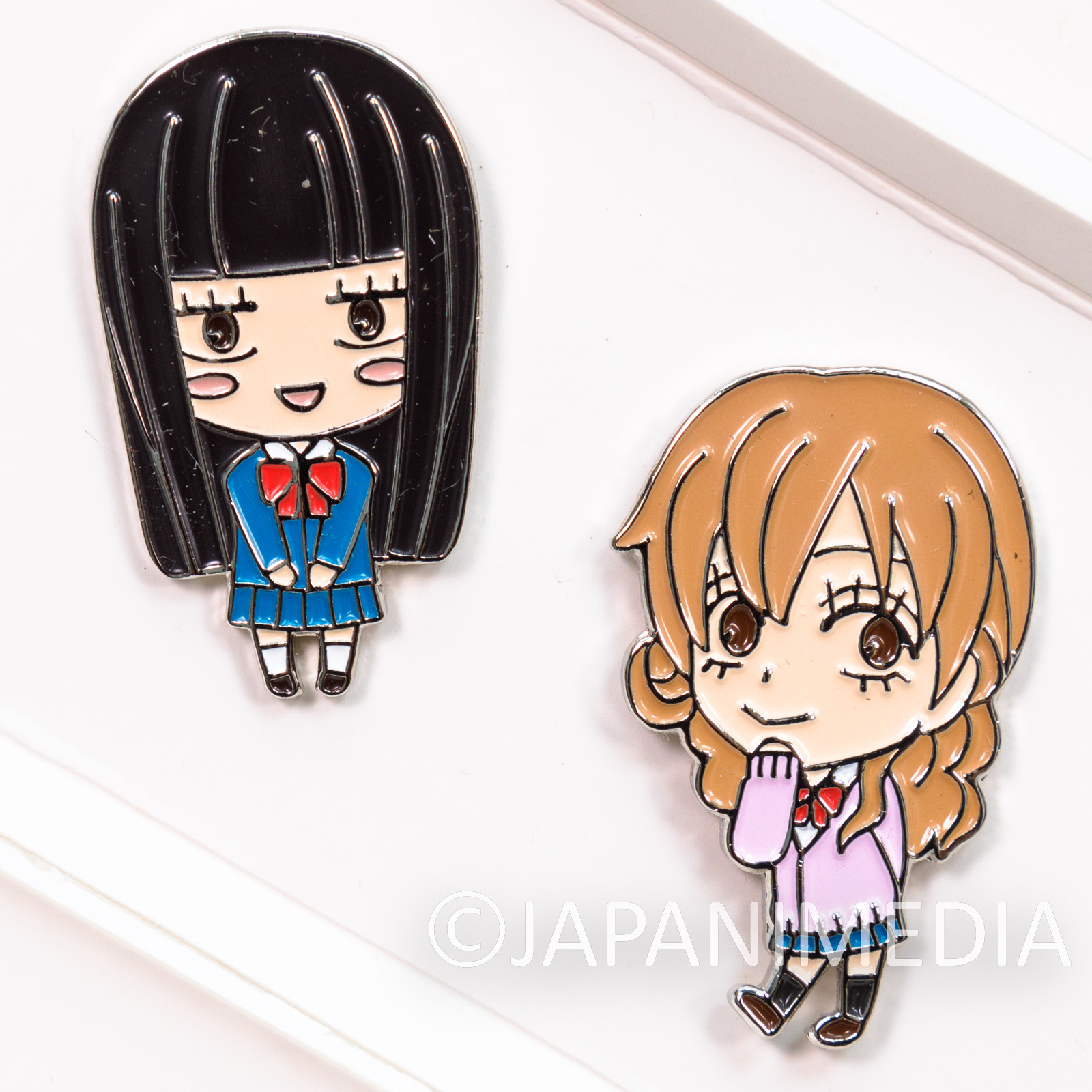 RARE!! Kimi ni Todoke Sawako & Kurumi Pins Limited 