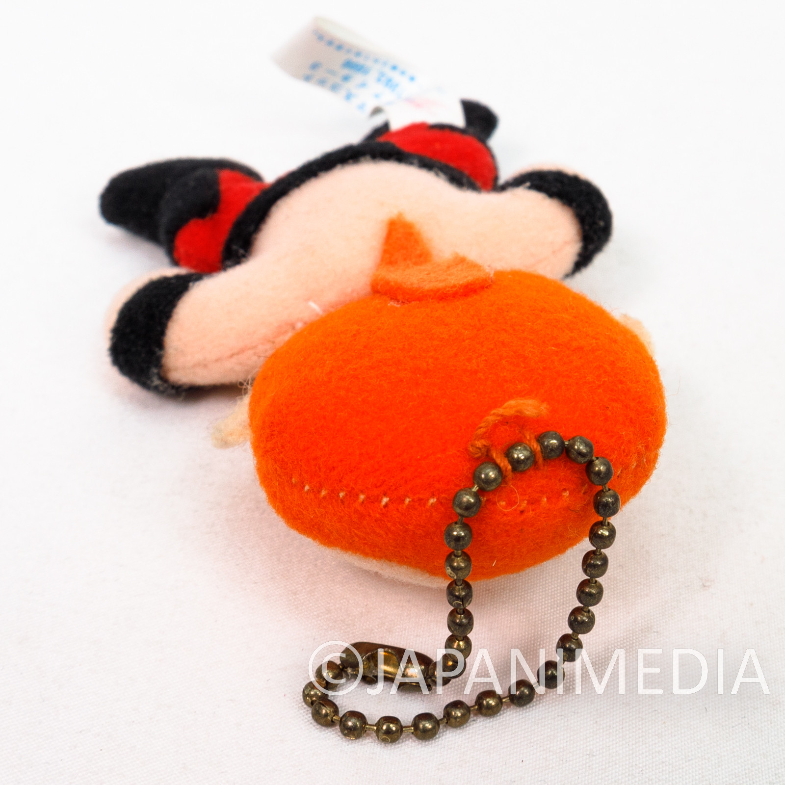 Virtua Fighter 3 Wolf Hawkfield 4" Mini Plush Doll Ballchain SEGA 1997 