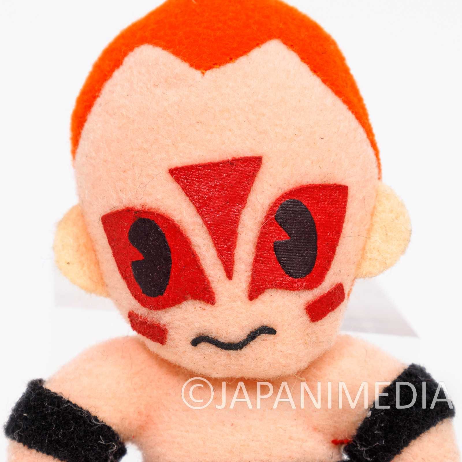 Virtua Fighter 3 Wolf Hawkfield 4" Mini Plush Doll Ballchain SEGA 1997 Japanimedia Store