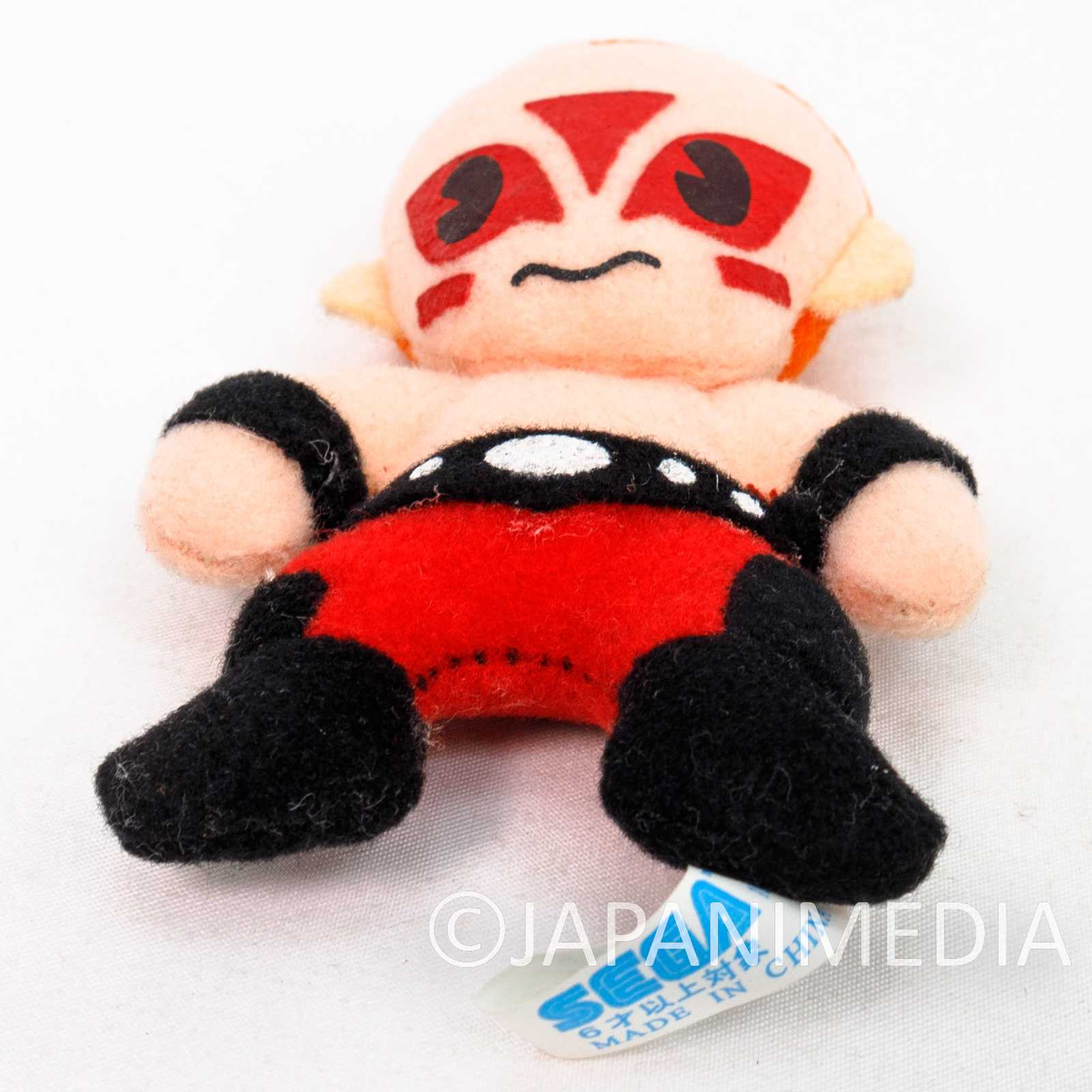 Virtua Fighter 3 Wolf Hawkfield 4" Mini Plush Doll Ballchain SEGA 1997 Japanimedia Store