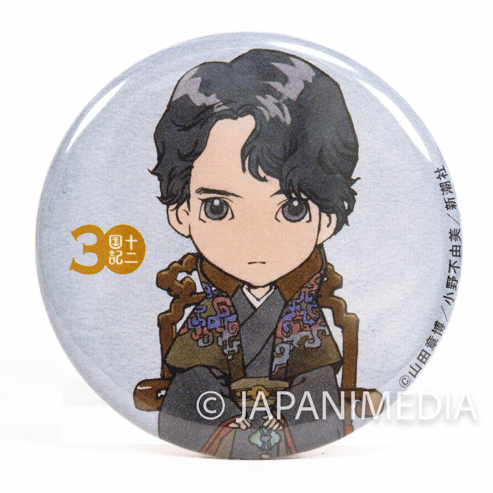 The Twelve Kingdoms Taiki Button Badge JAPAN NOVEL