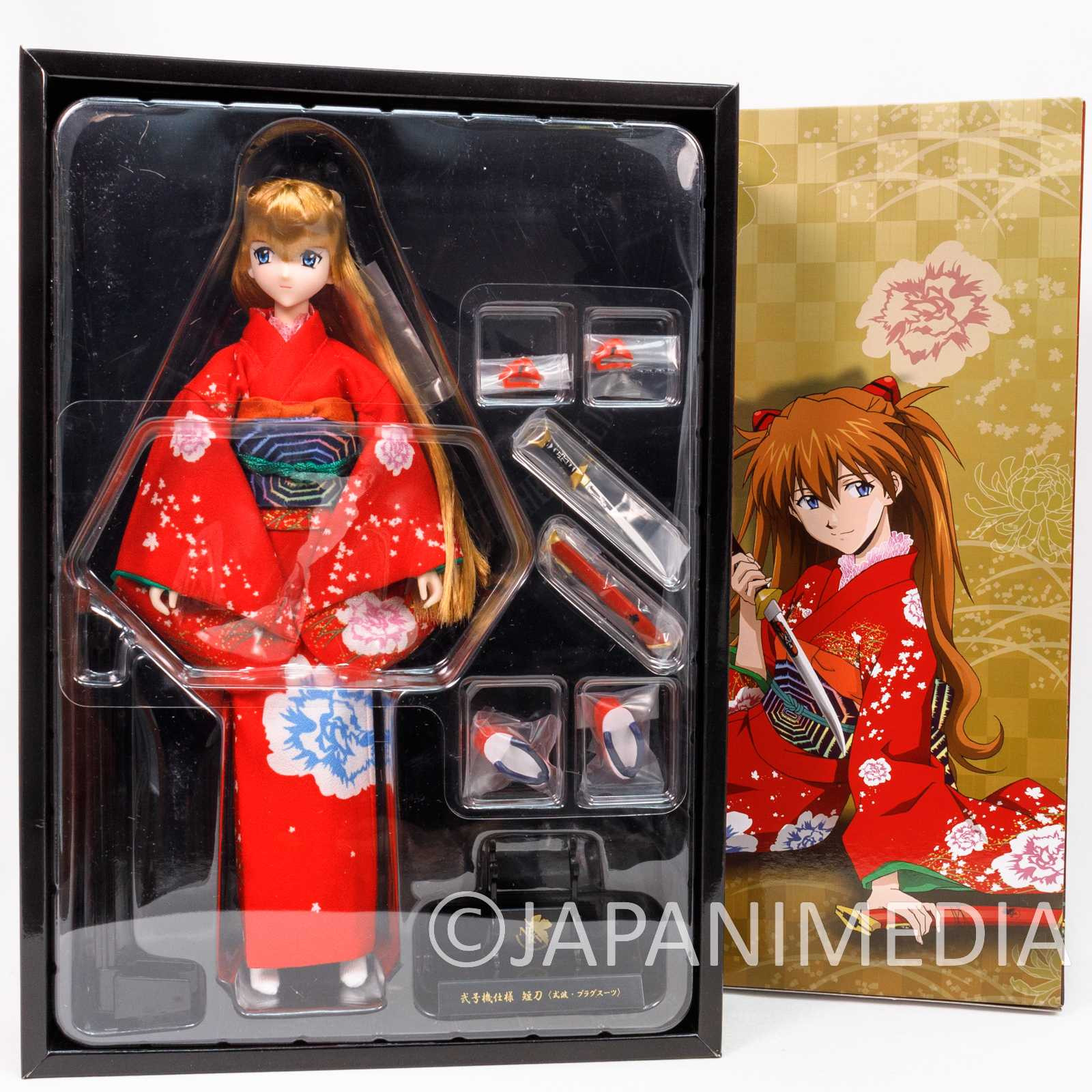 Evangelion Asuka Langley Kimono w/Japanese Sword Figure Doll TAKARA TOMY Japanimedia Store FRONT Evangelion Asuka Langley Kimono w/Japanese Sword Figure Doll TAKARA TOMY Japanimedia Store FRONT