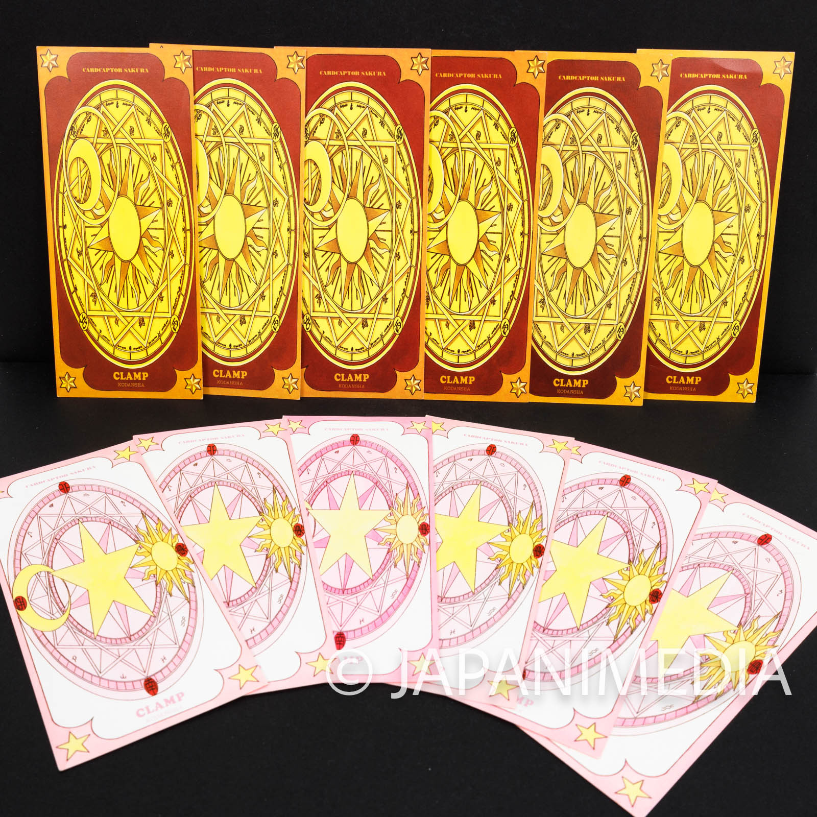 Cardcaptor Sakura Clow card ver. & Sakura card ver. Bookmark 12pc set