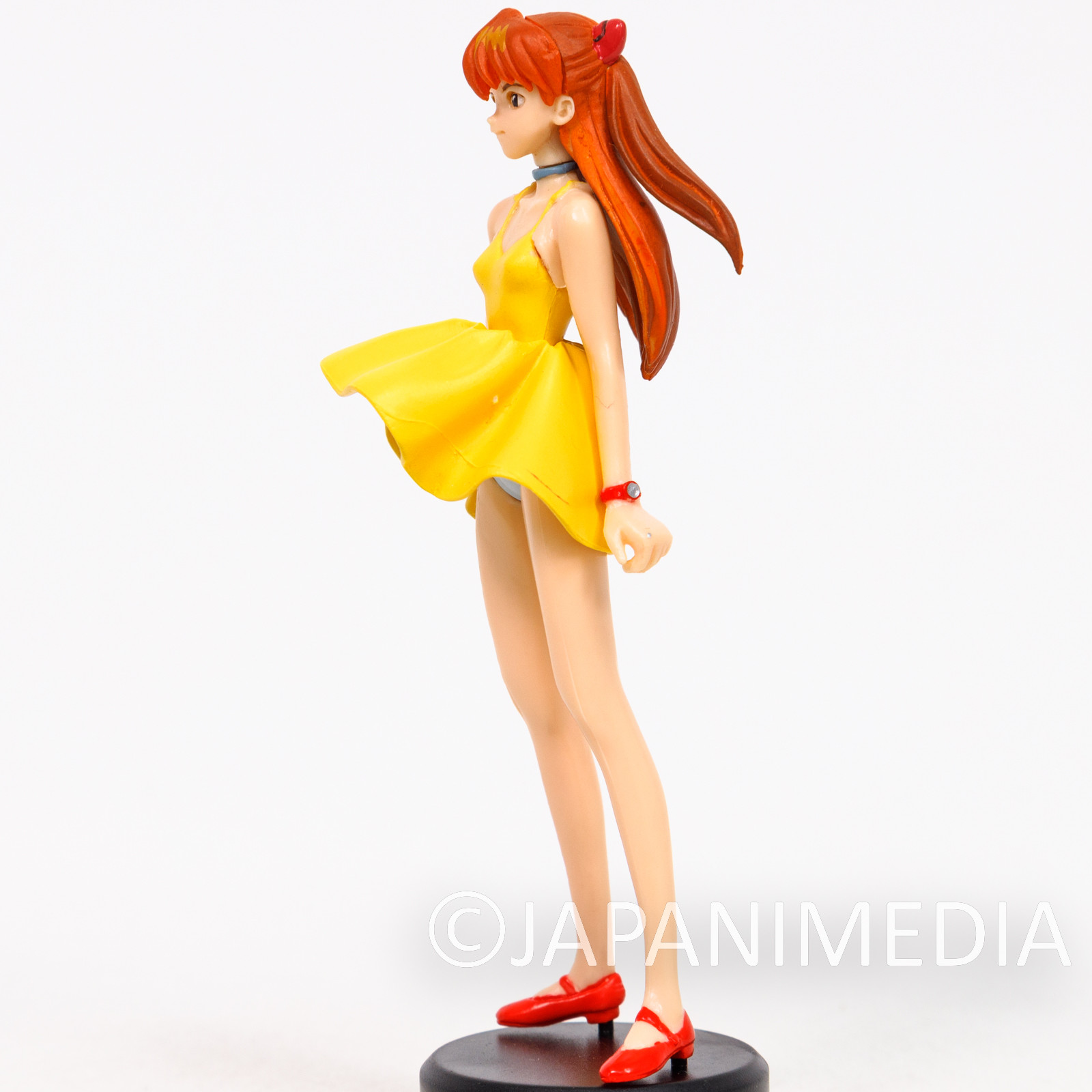 Evangelion Asuka Langley (Yellow One Piece) Mini Figure