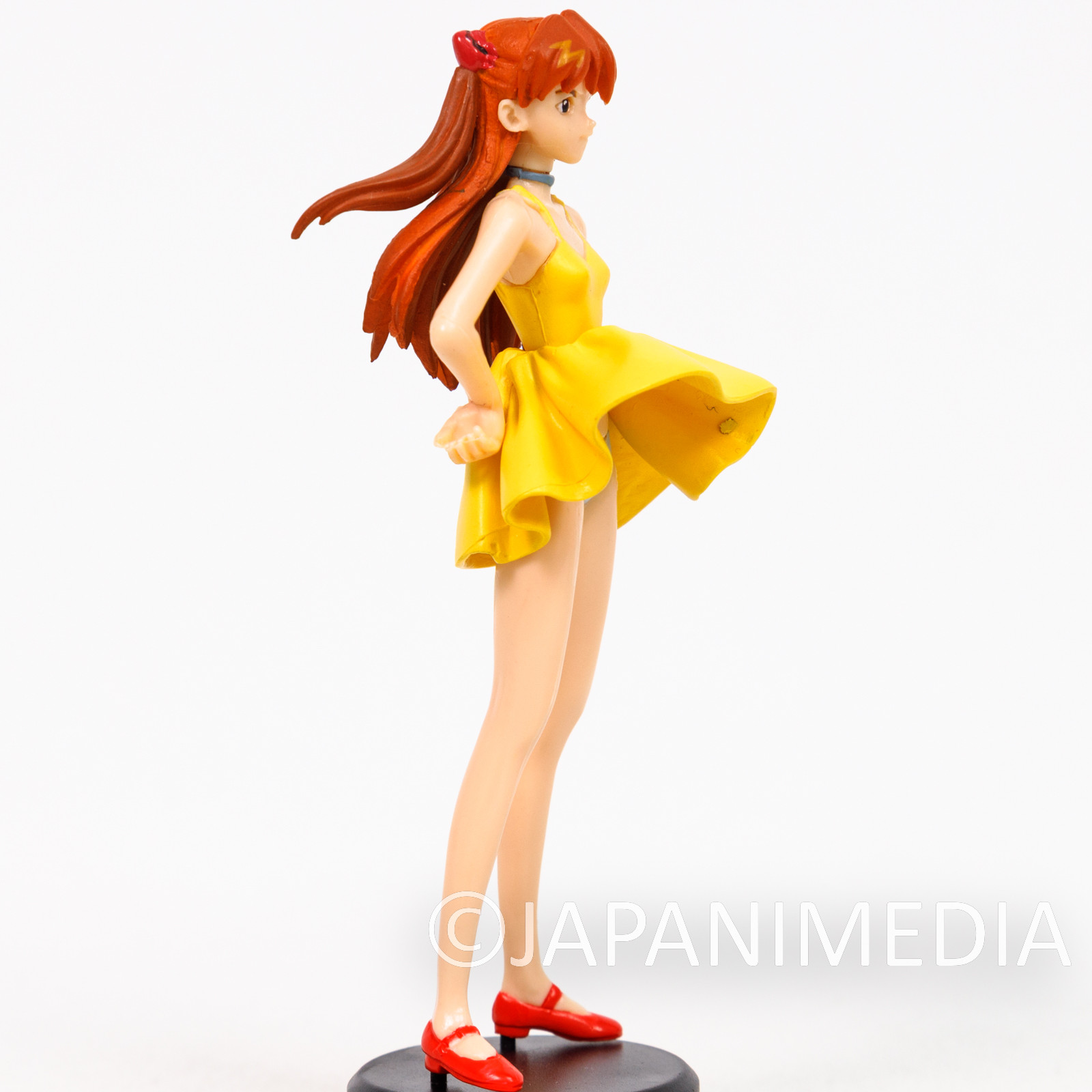 Evangelion Asuka Langley (Yellow One Piece) Mini Figure