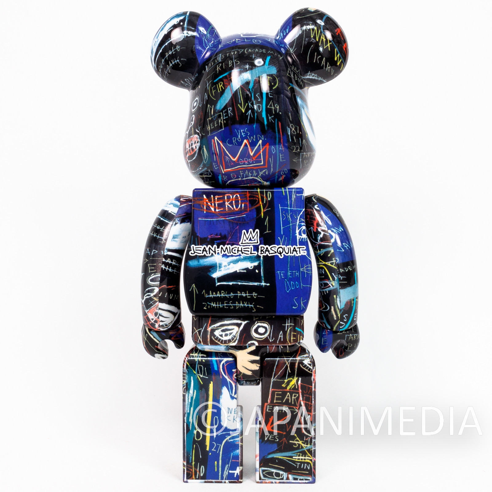 RARE JEAN-MICHEL BASQUIAT #7 100％ & 400％ Be@rbrick Bearbrick