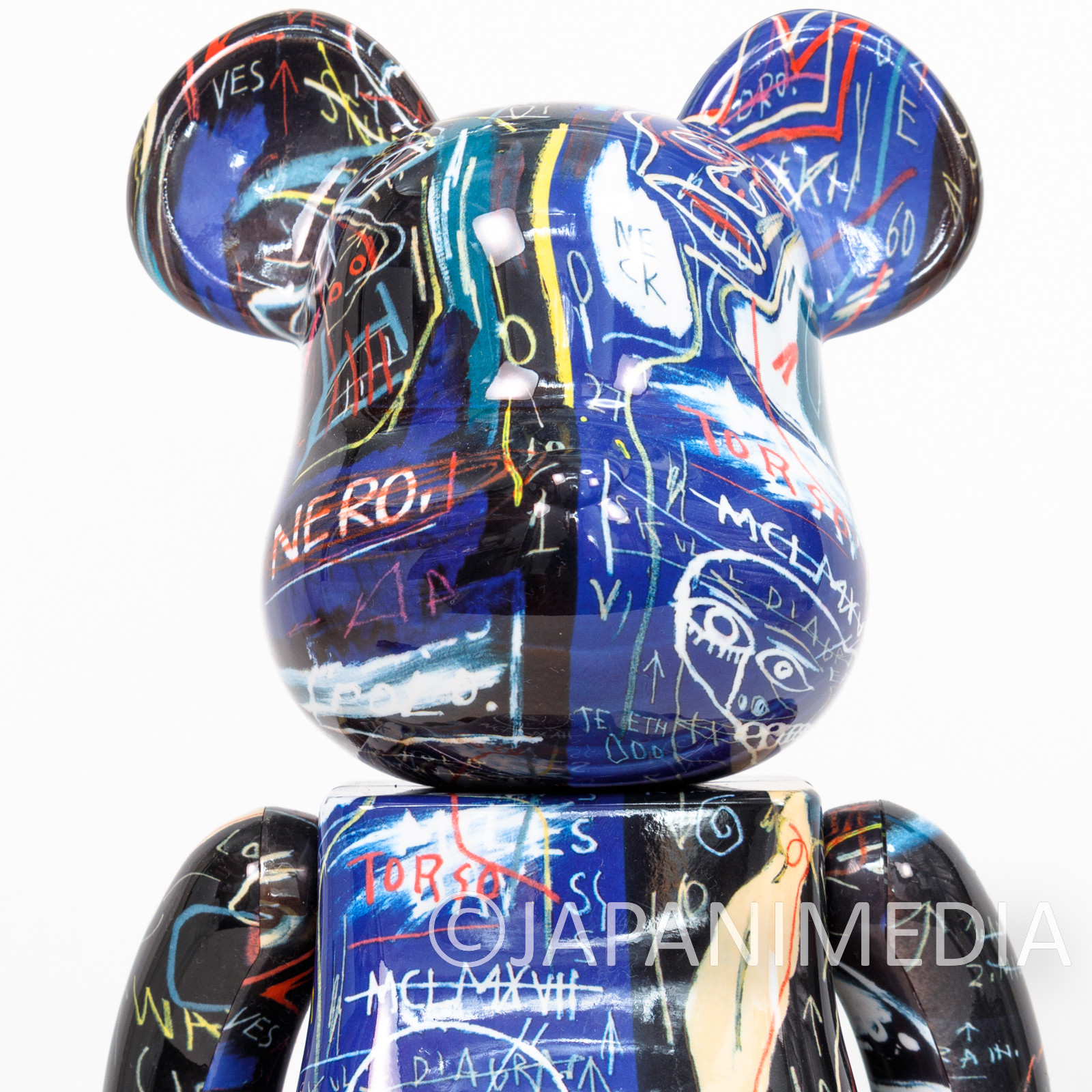 RARE JEAN-MICHEL BASQUIAT #7 100％ & 400％ Be@rbrick Bearbrick Figure Medicom  Toy