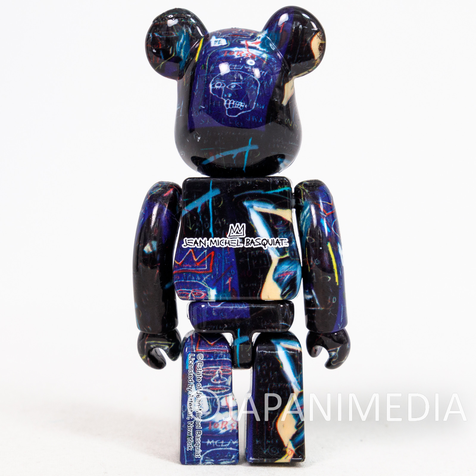 RARE JEAN-MICHEL BASQUIAT #7 100％ & 400％ Be@rbrick Bearbrick