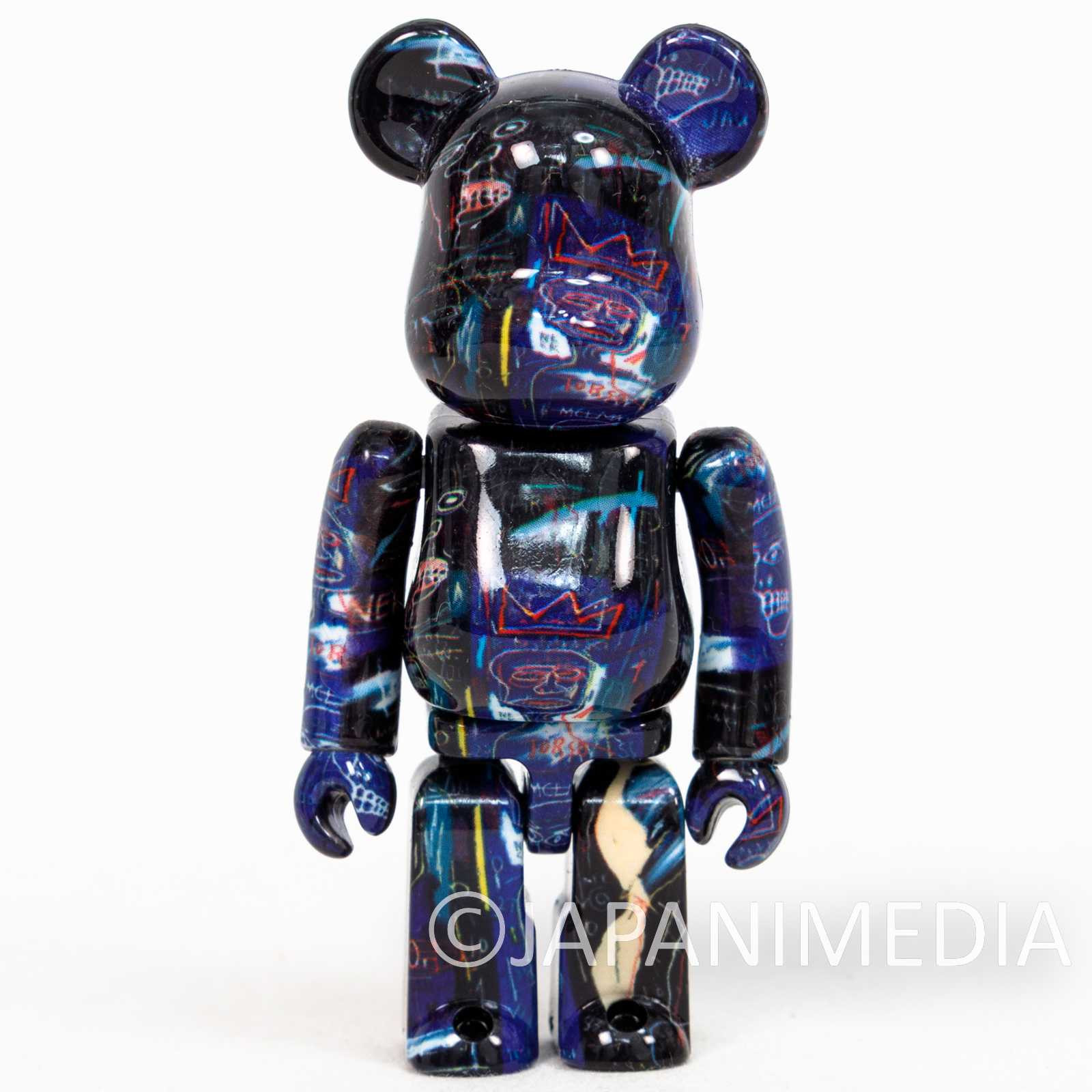 RARE JEAN-MICHEL BASQUIAT #7 100％ & 400％ Be@rbrick Bearbrick Figure Medicom Toy Japanimedia Store