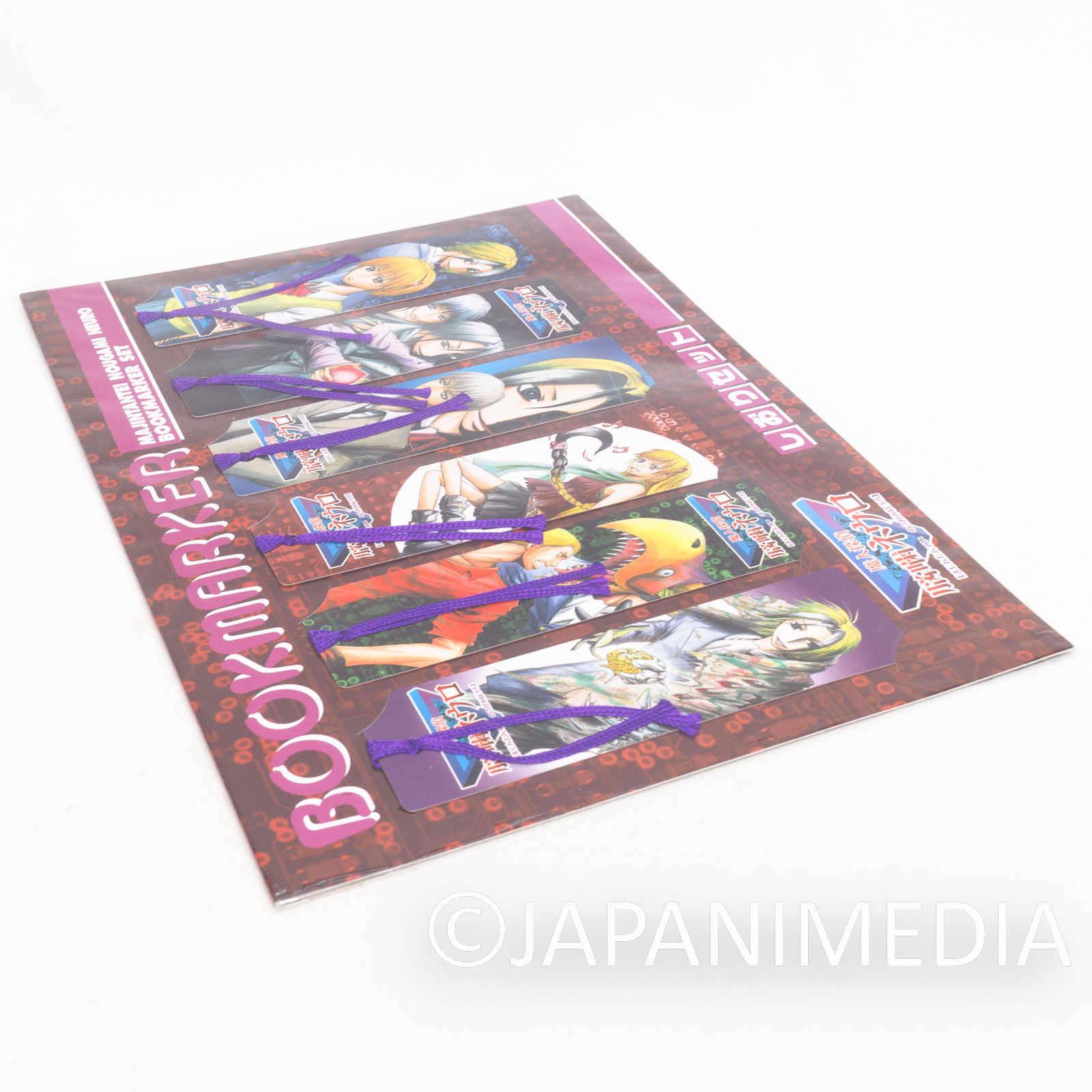 Majin Tantei Nogami Neuro Bookmarker 6pc set Jump Festa 2007