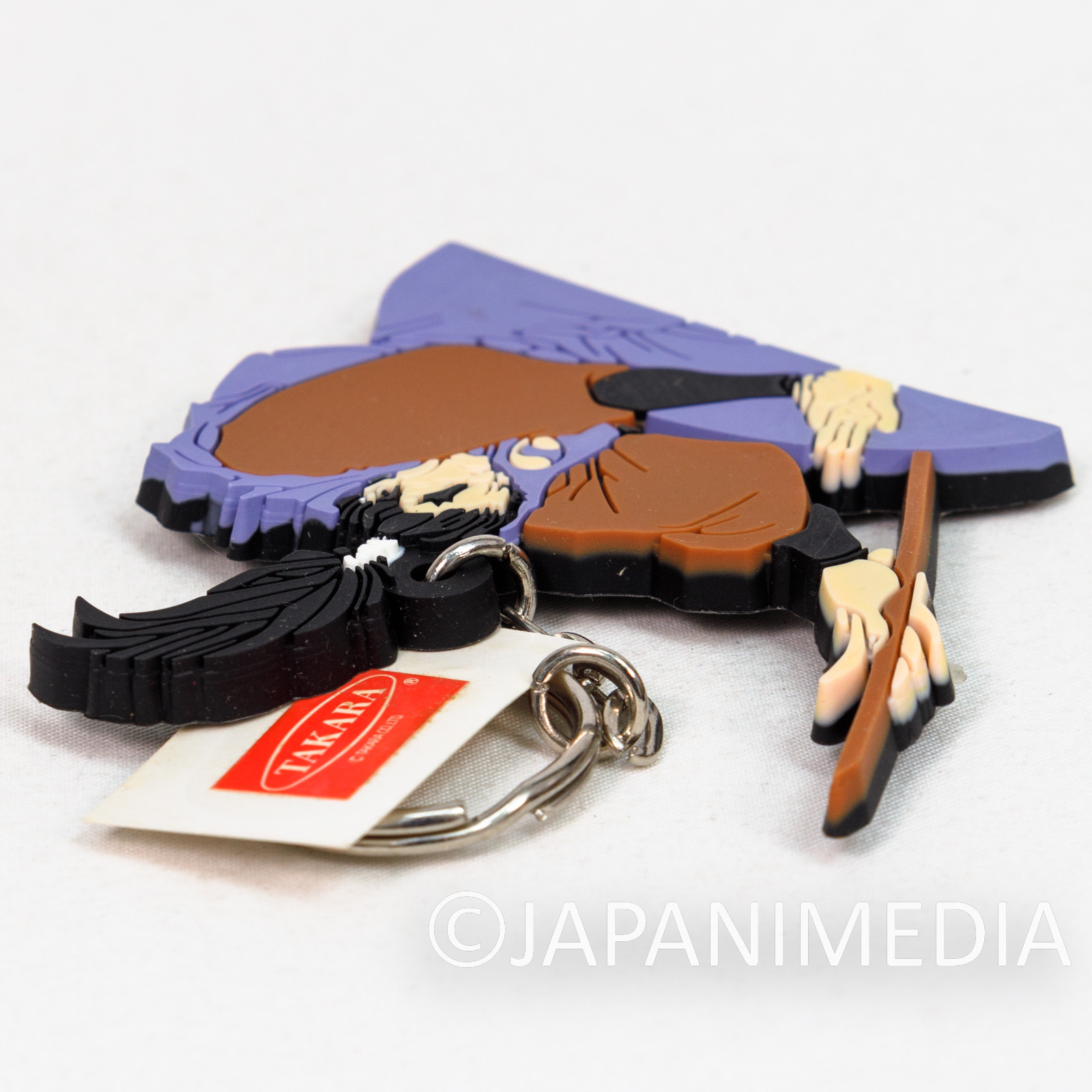 Battle Arena Toshinden Mondo Rubber Mascot Keychain / TAKARA Playstation