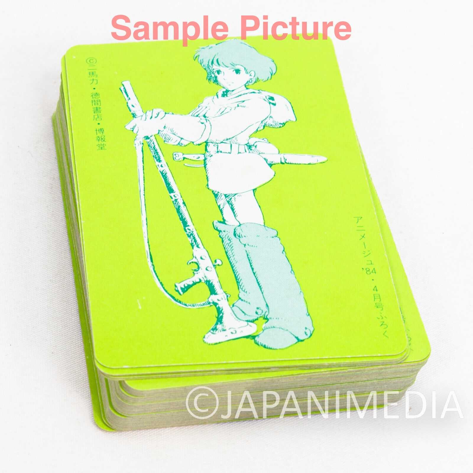 Retro Nausicaa of the Valley of the Wind Trump Playing Cards Animage 2 Japanimedia Store 11