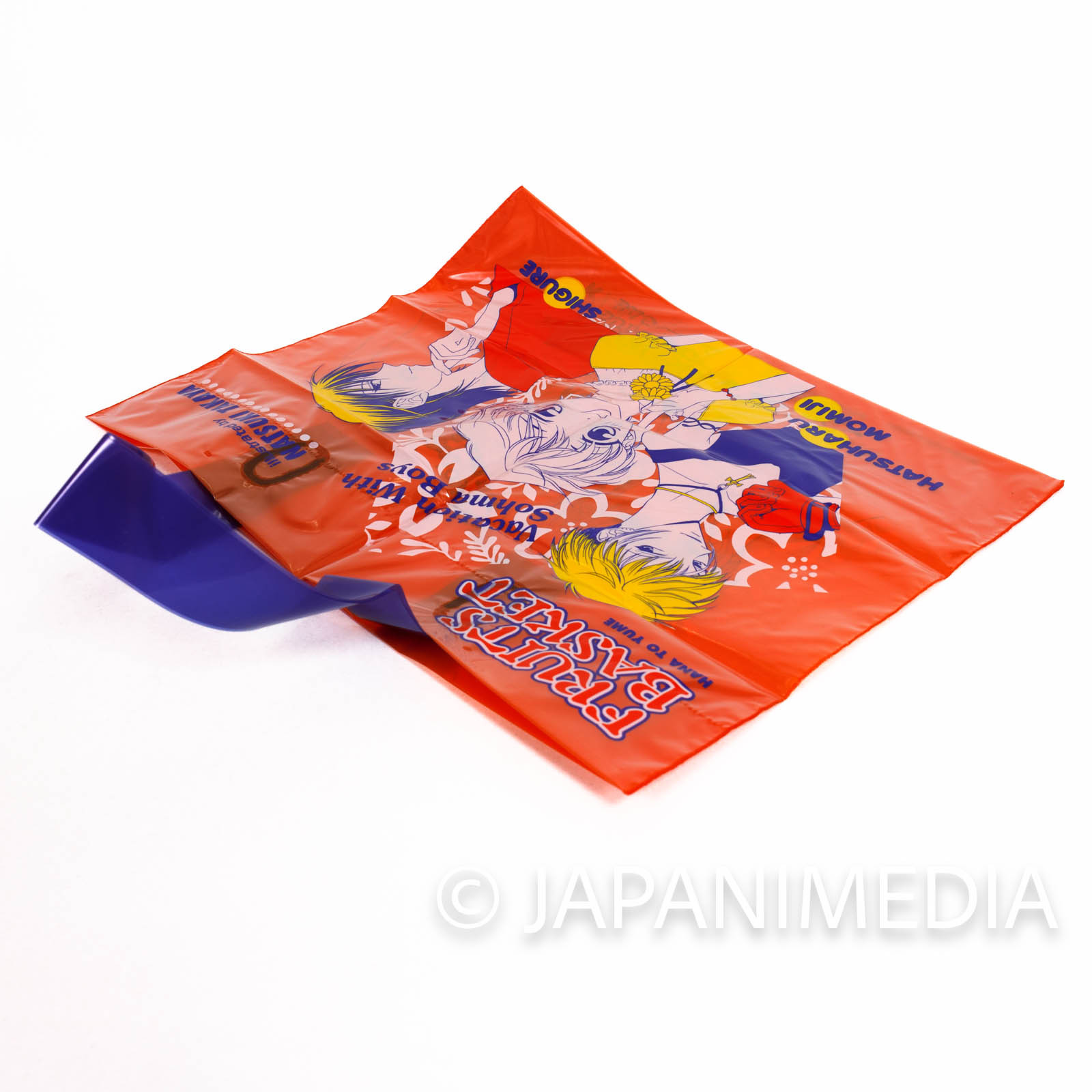 Fruits Basket Happy Summer Plastic Bag [Tohru / Yuki / Kyo / Shigure / Momiji / Hatsuharu] JAPAN