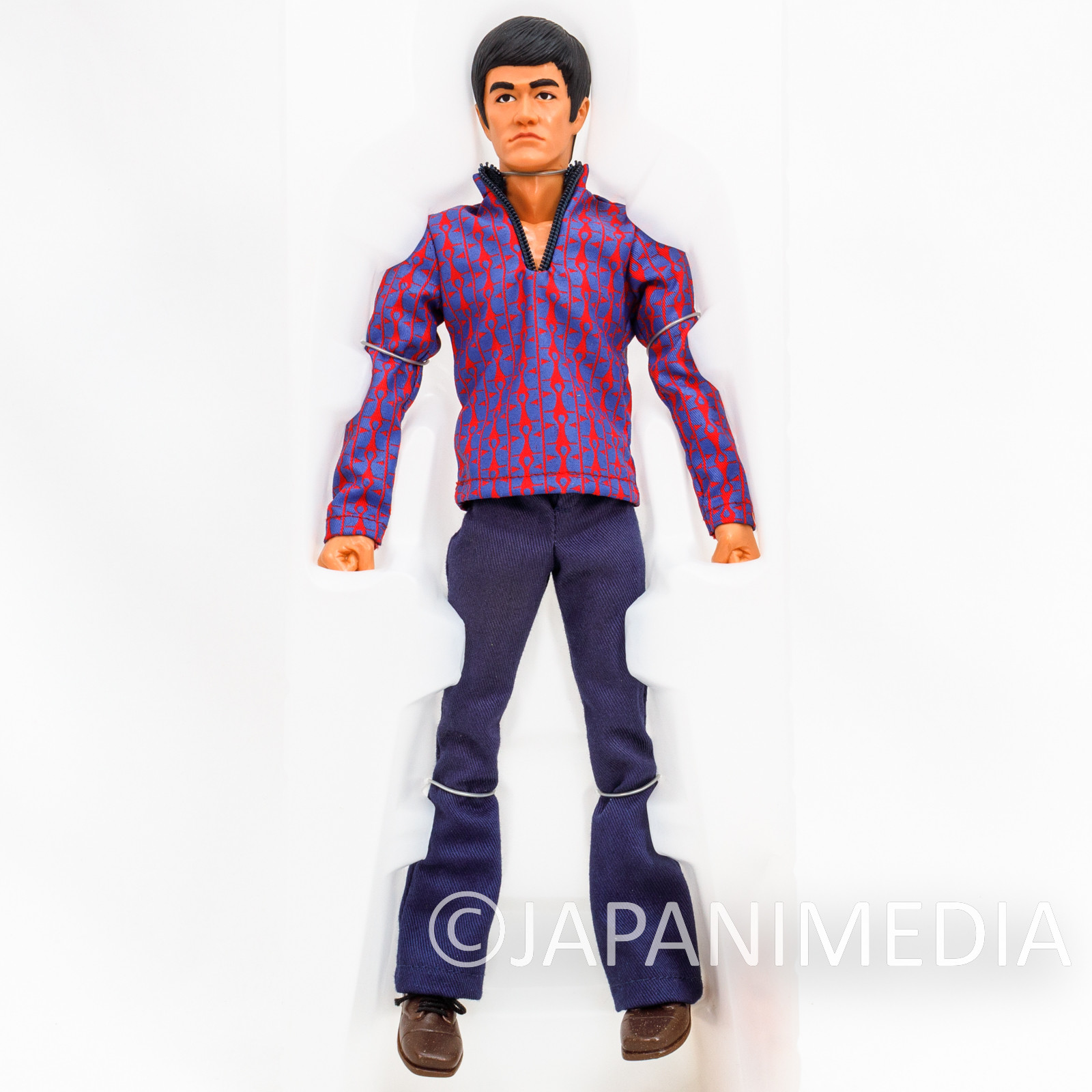 BRUCE LEE 1/6 Fashion Show Figure Pattern Shirt 24 Medicom Toy JAPAN KUNG  FU MOVIE