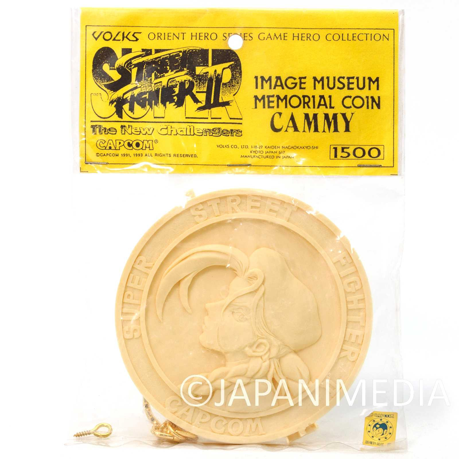 Street Fighter 2 Cammy Medal Type Resin Cast Model kit Volks Capcom FIGURE Japanimedia Store
