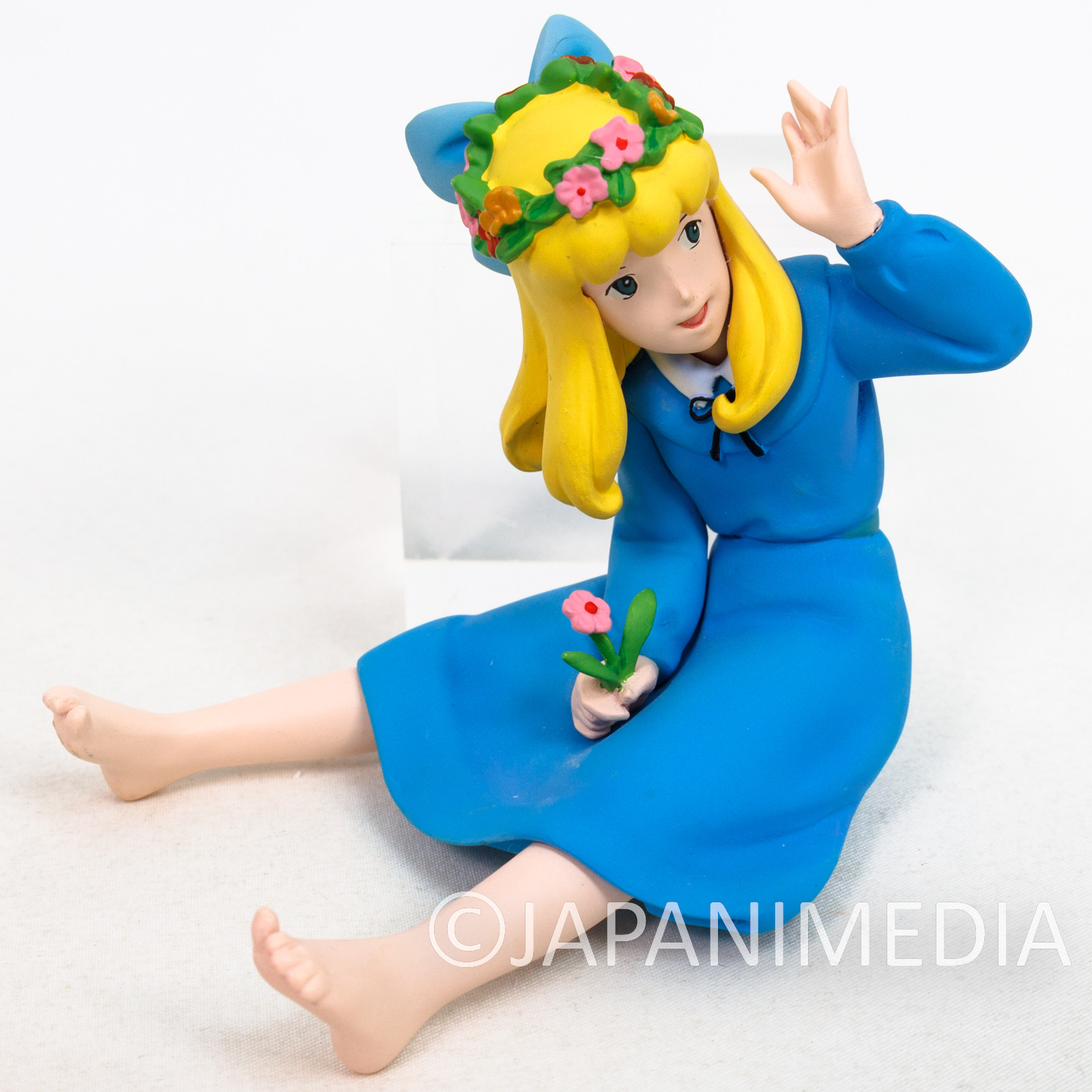 RARE!! Heidi Girl of the Alps Heidi & Clara Polystone Diorama Figure Kaiyodo