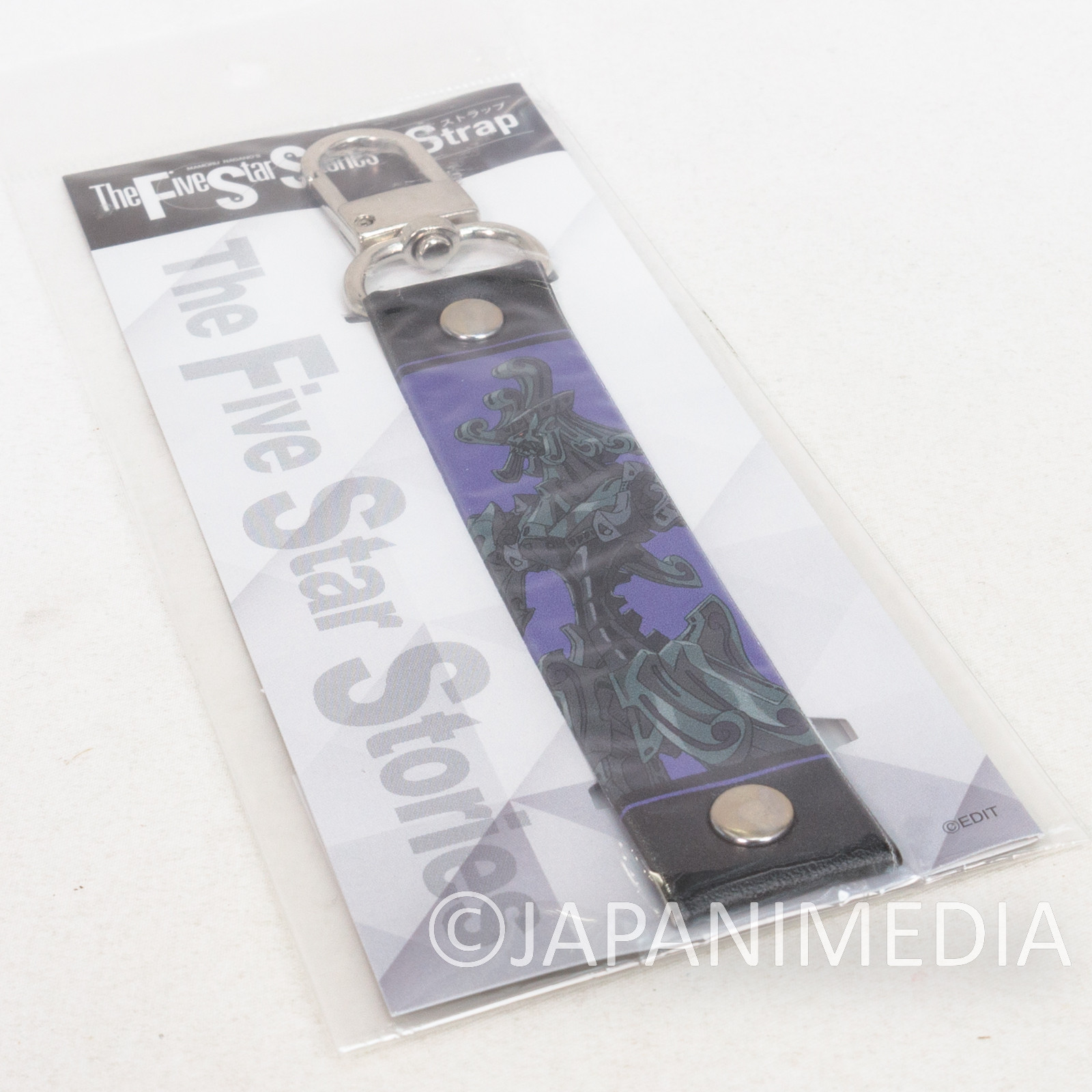 Five Star Stories Daccas the Black Knight Charm Keychain JAPAN ANIME