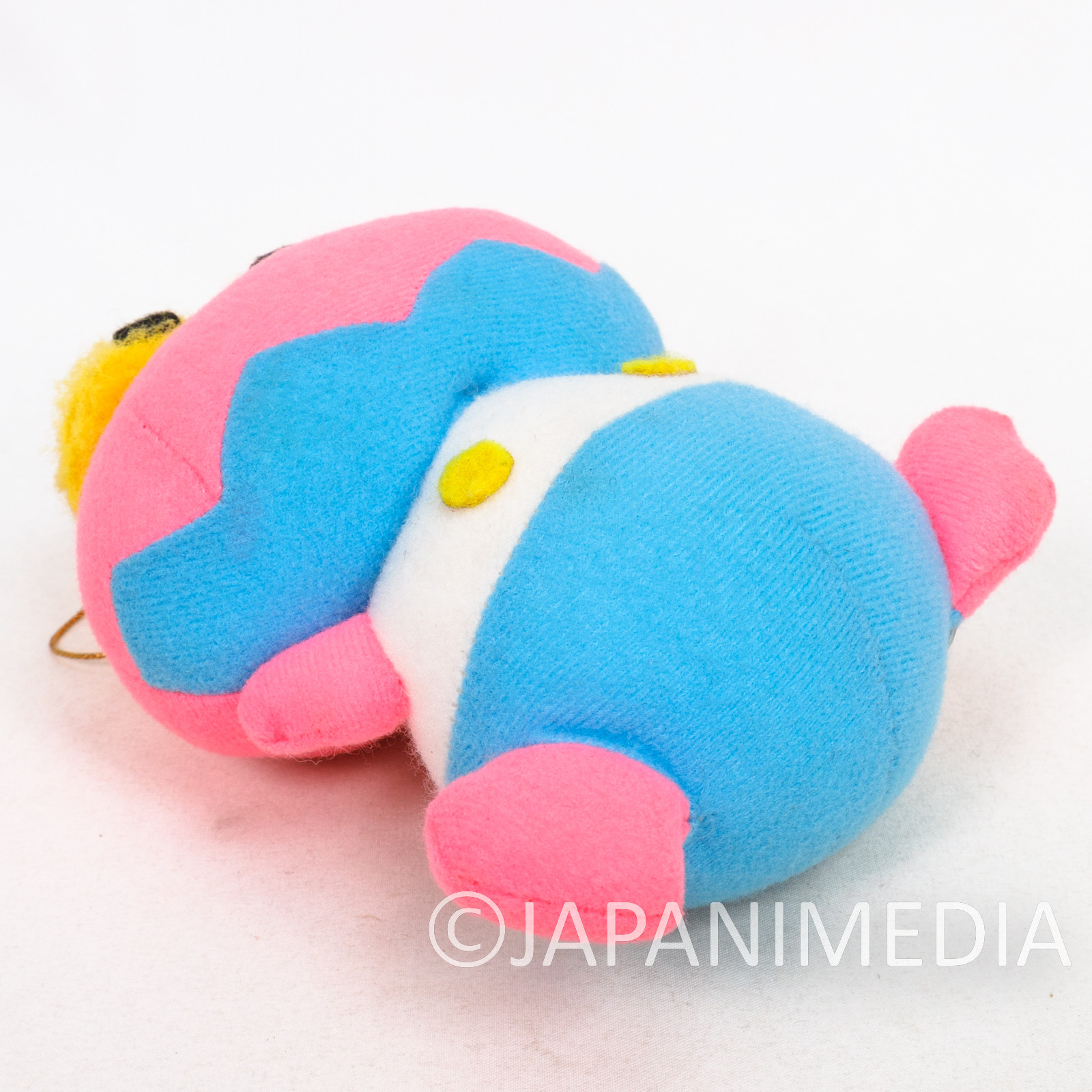 Retro Rare! Cosmo Gang 5" Plush Doll Strap Namco JAPAN