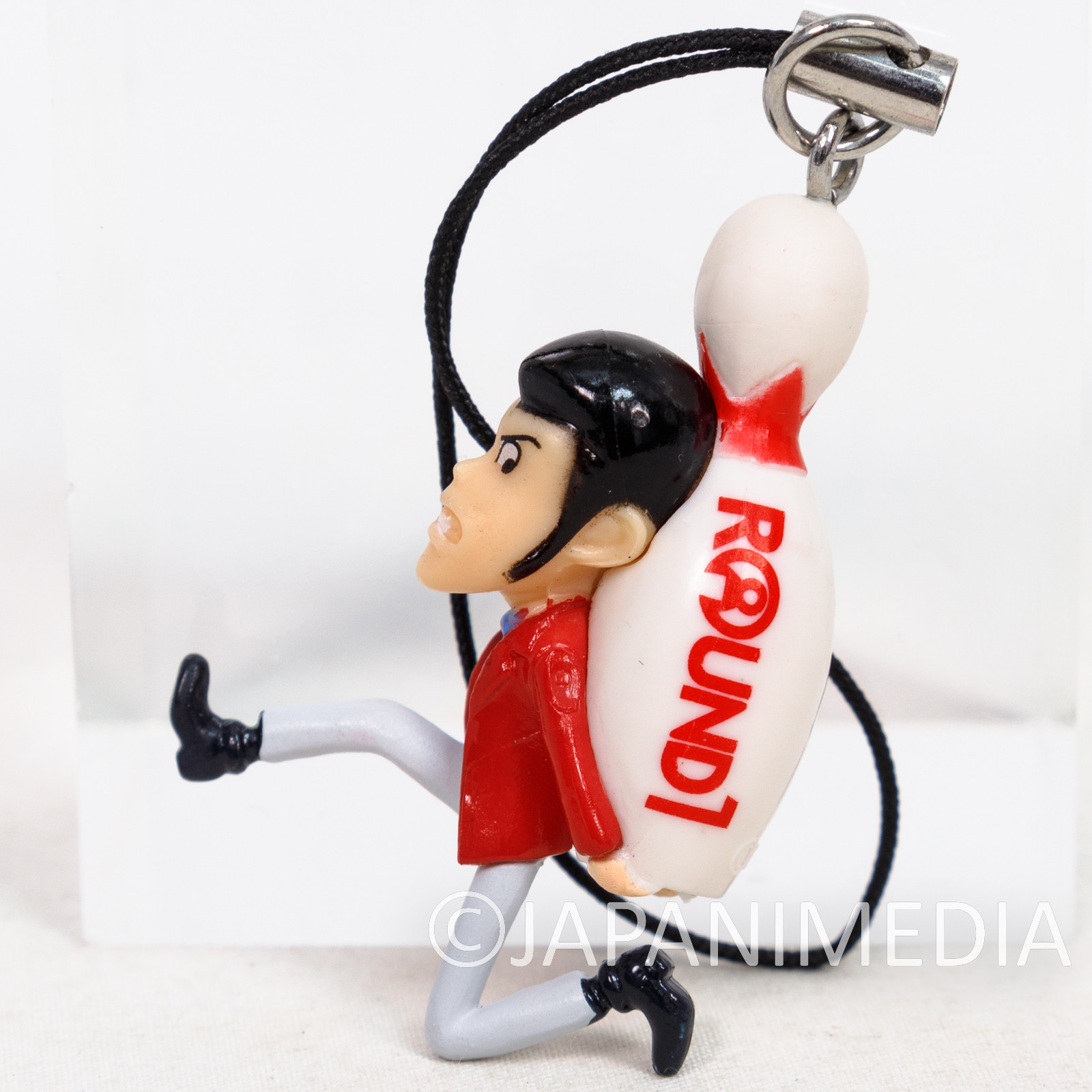 Lupin the Third with Bowling Pin Figure Strap #2 JAPAN ROUND 1