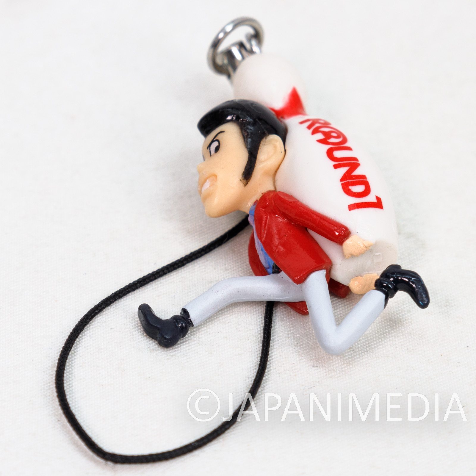 Lupin the Third with Bowling Pin Figure Strap #2 JAPAN ROUND 1