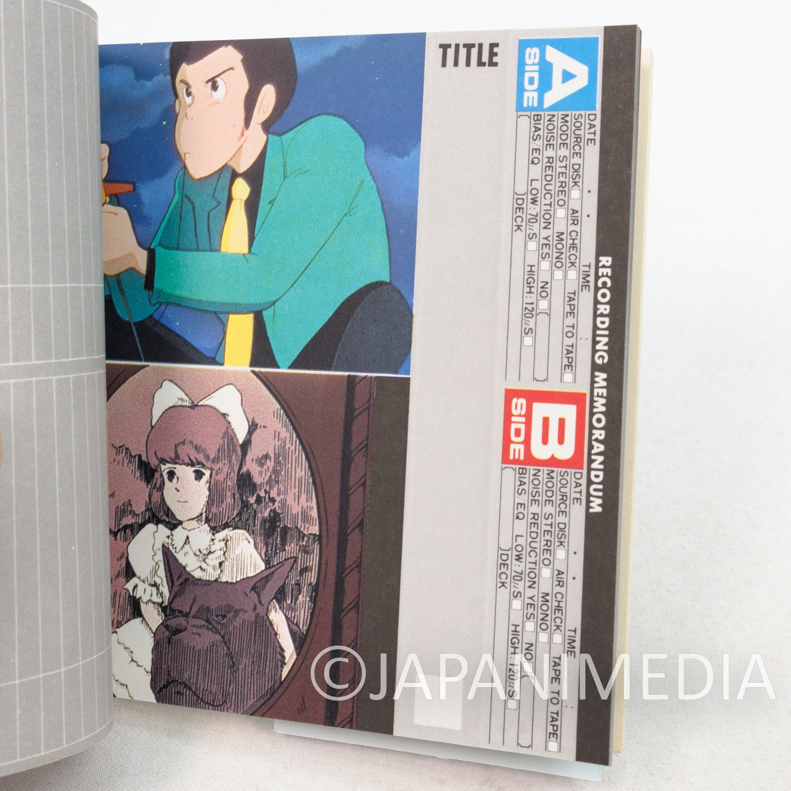 Lupin the Third (3rd) Castle of Cagliostro Cassette Index Card 20pages Set