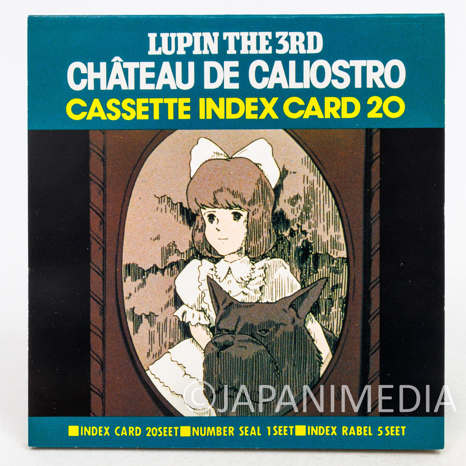 Lupin the Third (3rd) Castle of Cagliostro Cassette Index Card 20pages Set
