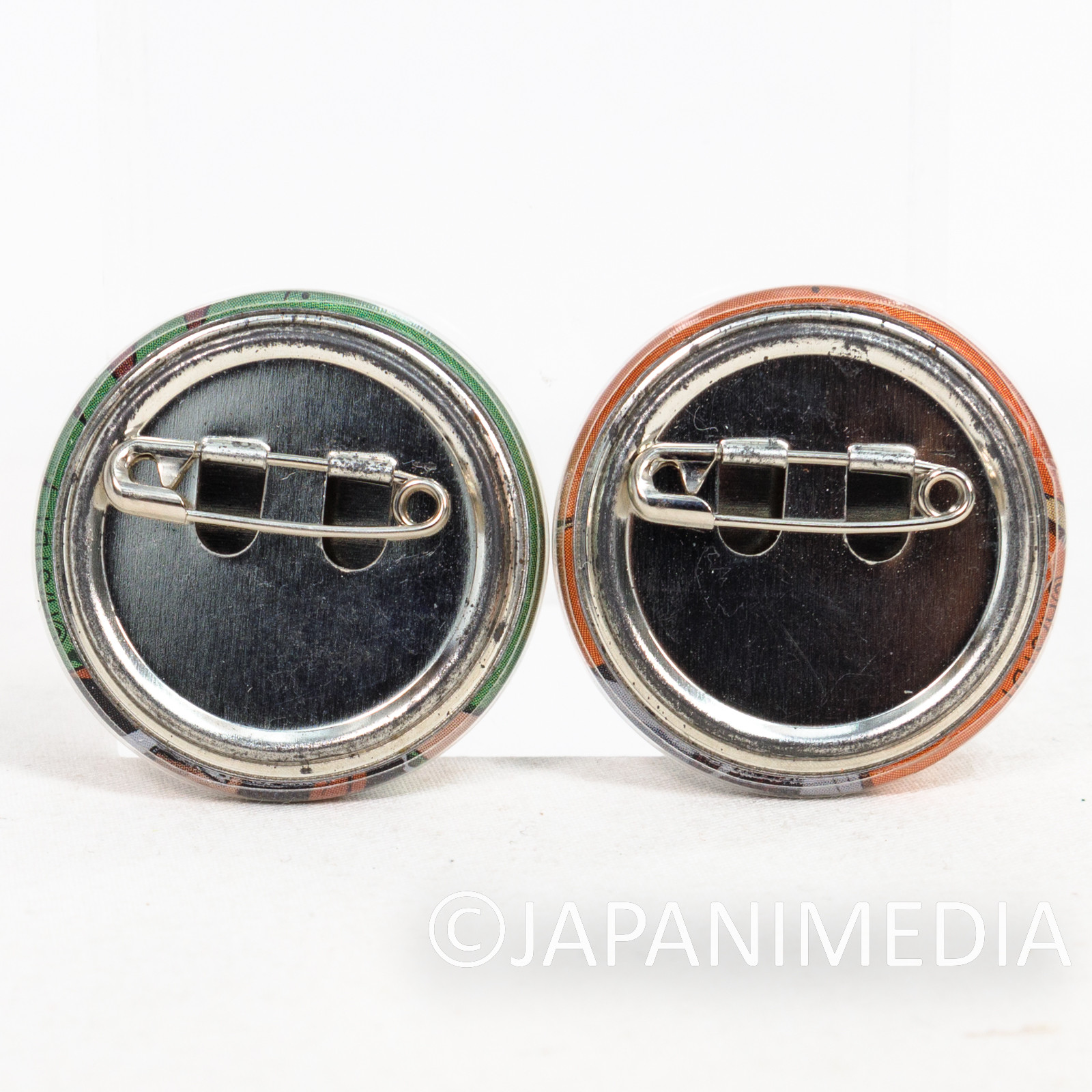 D.Gray-man Allen Walker & Lavi Can Badge Pins Set JAPAN ANIME MANGA 