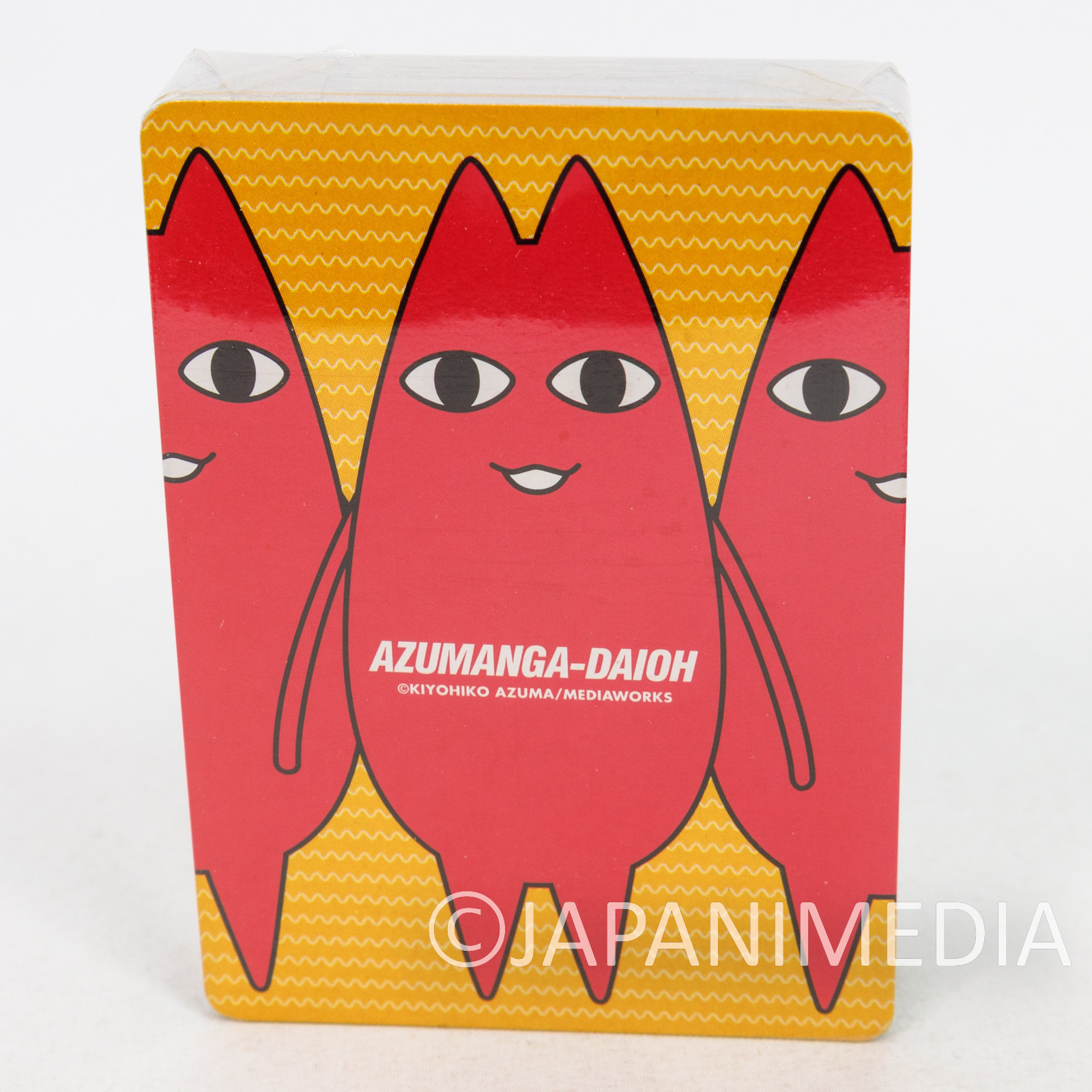 Azumanga Daioh Playing Cards W/ Metal Can Box Tadakichi-san / Chiyo-Dad