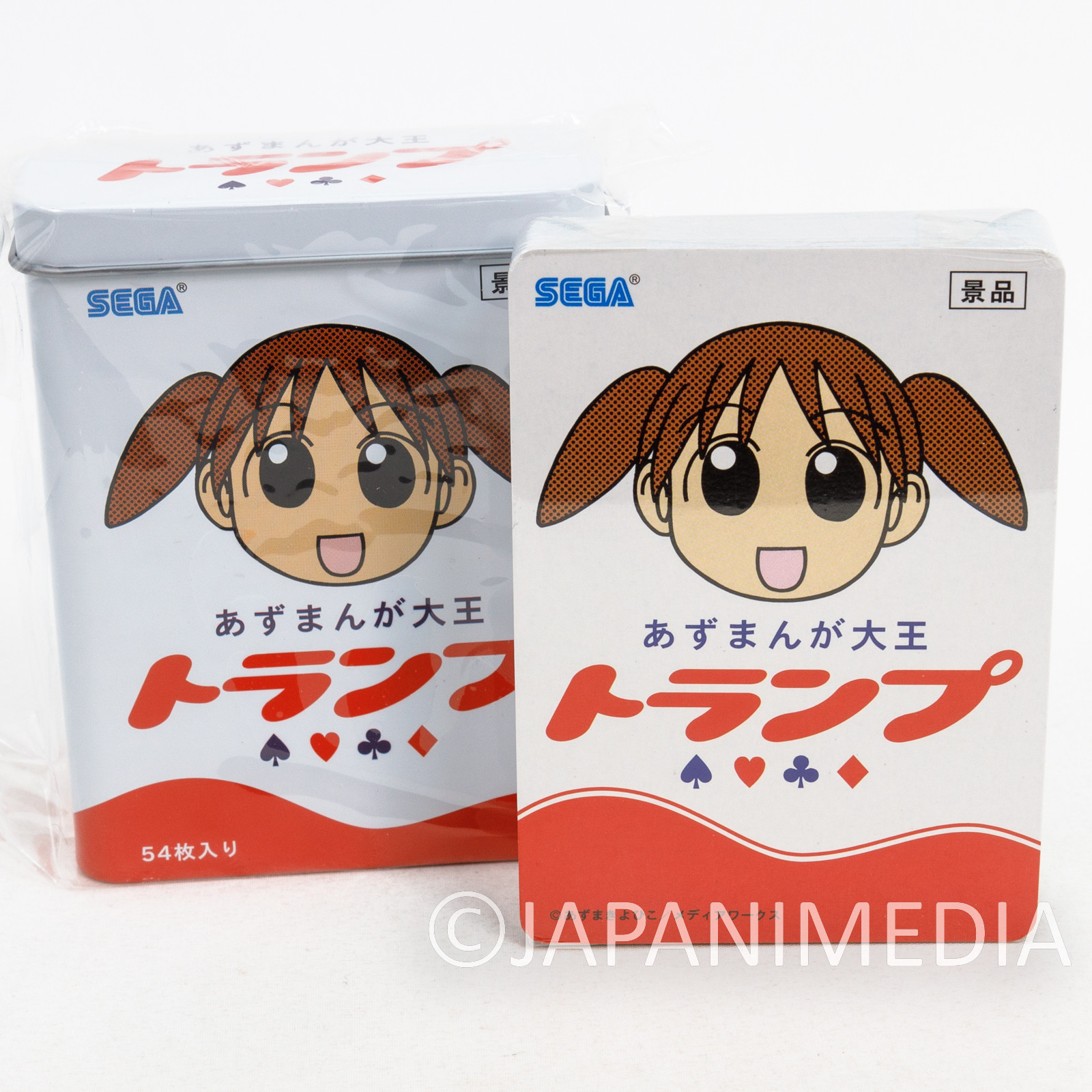 Azumanga Daioh Playing Cards W/ Metal Can Box Chiyo-chan