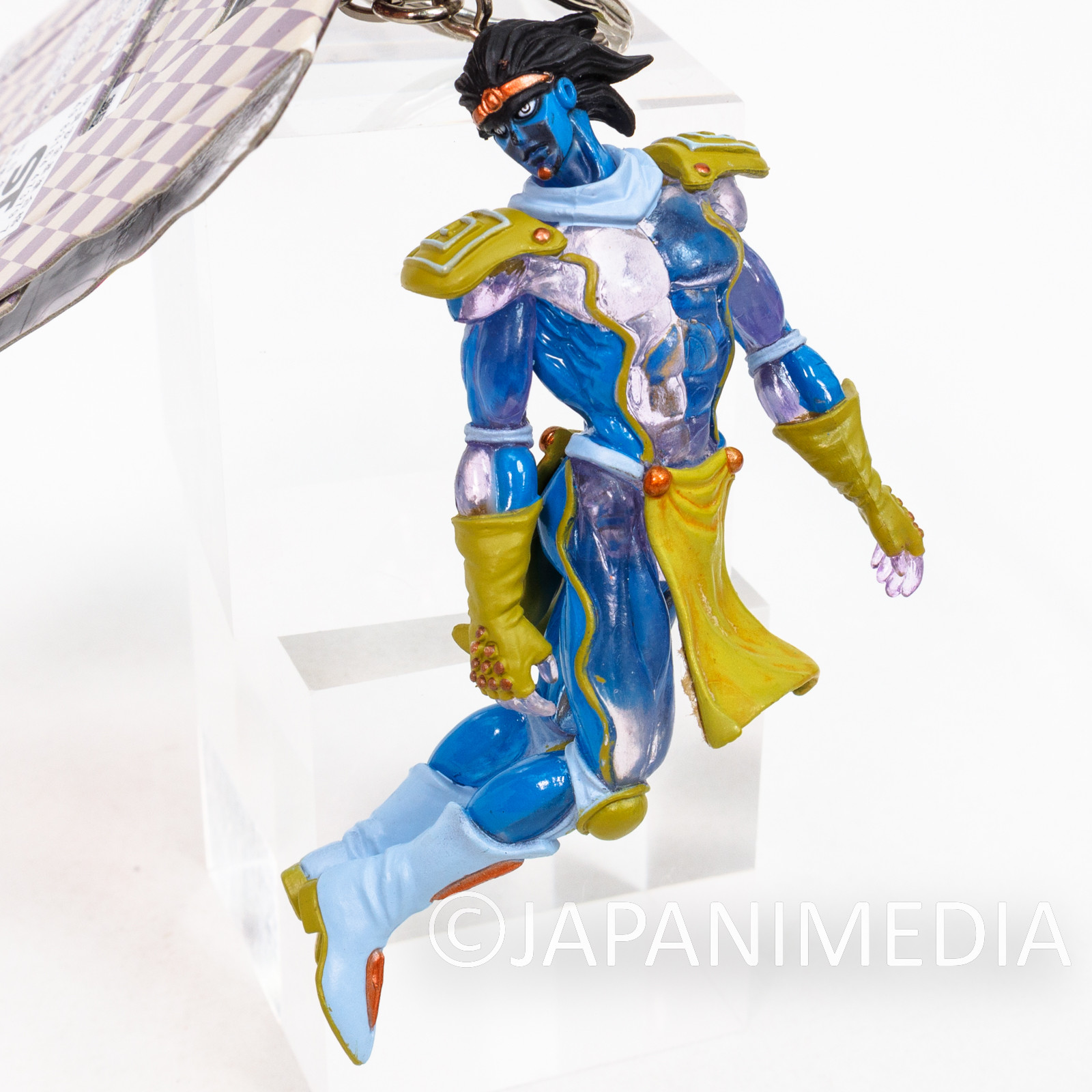 JoJo's Bizarre Adventure Star Platinum Stand Figure collection Keychain JAPAN ANIME