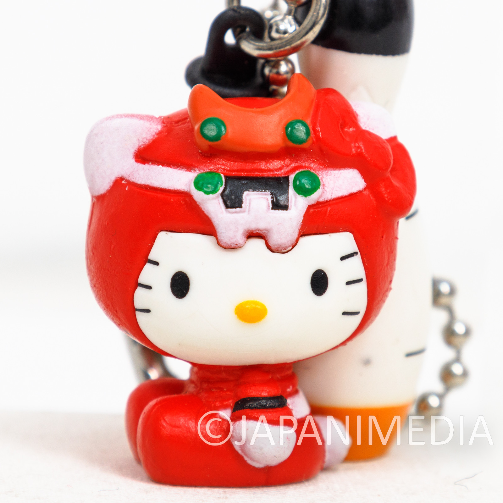 Evangelion EVA-02 x Hello Kitty with Bowling Pin Figure Ballchain JAPAN