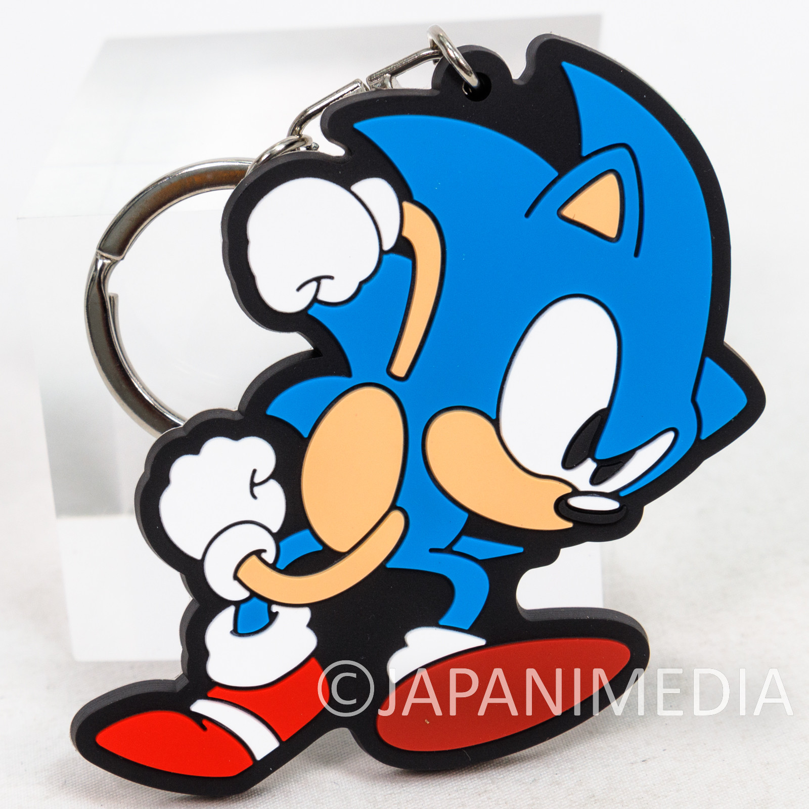 Sonic The Hedgehog Rubber Mascot Keychain #2 SONIC /SEGA