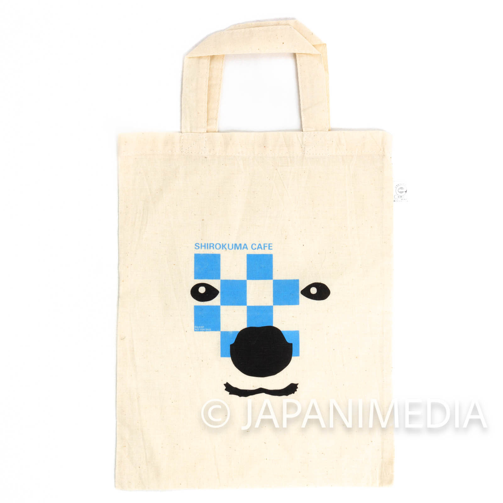 Shirokuma Cafe Polar Bear Design Tote Bag JAPAN Japanimedia Store 3